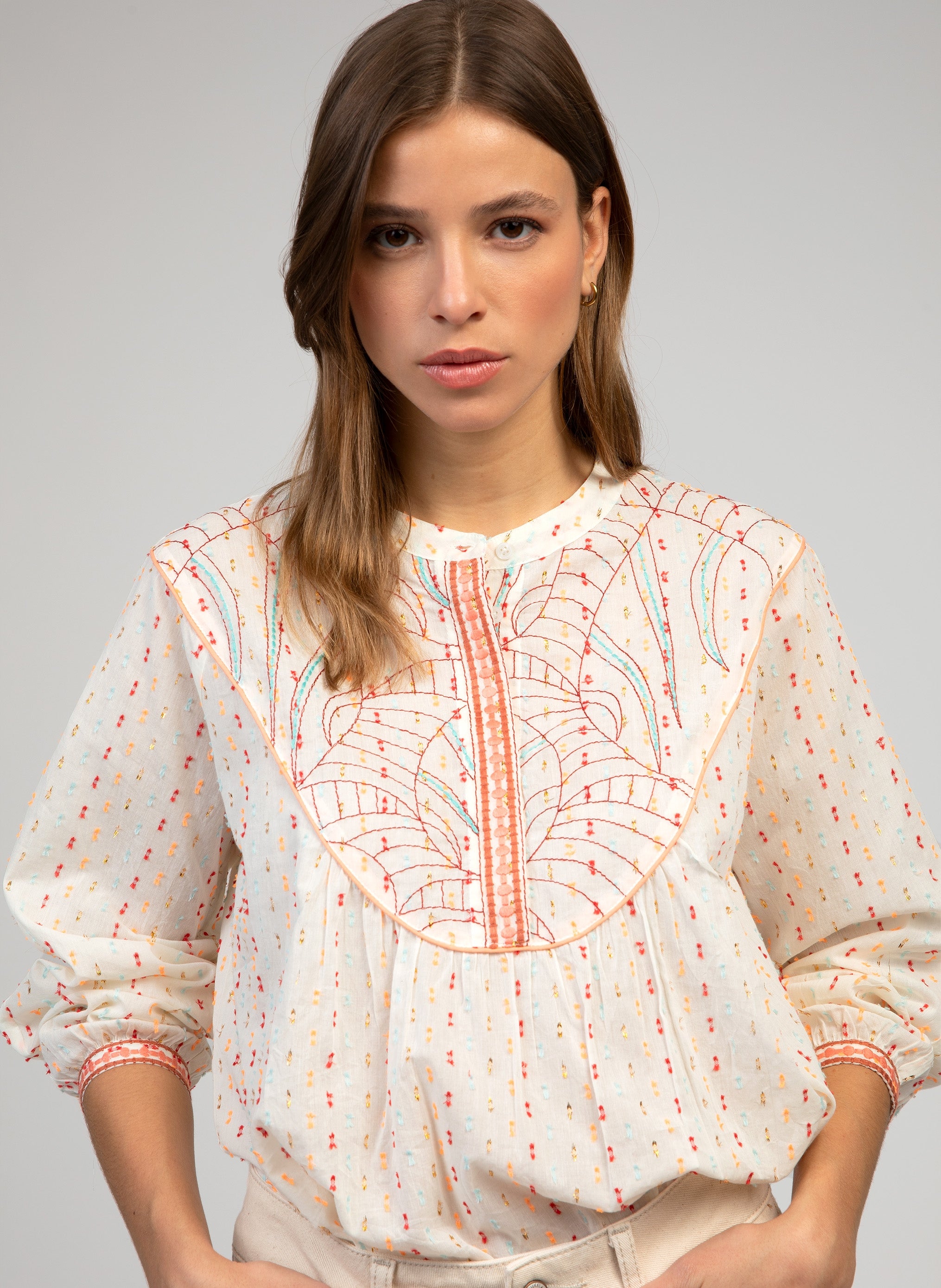 SOMALINA BLOUSE crudo