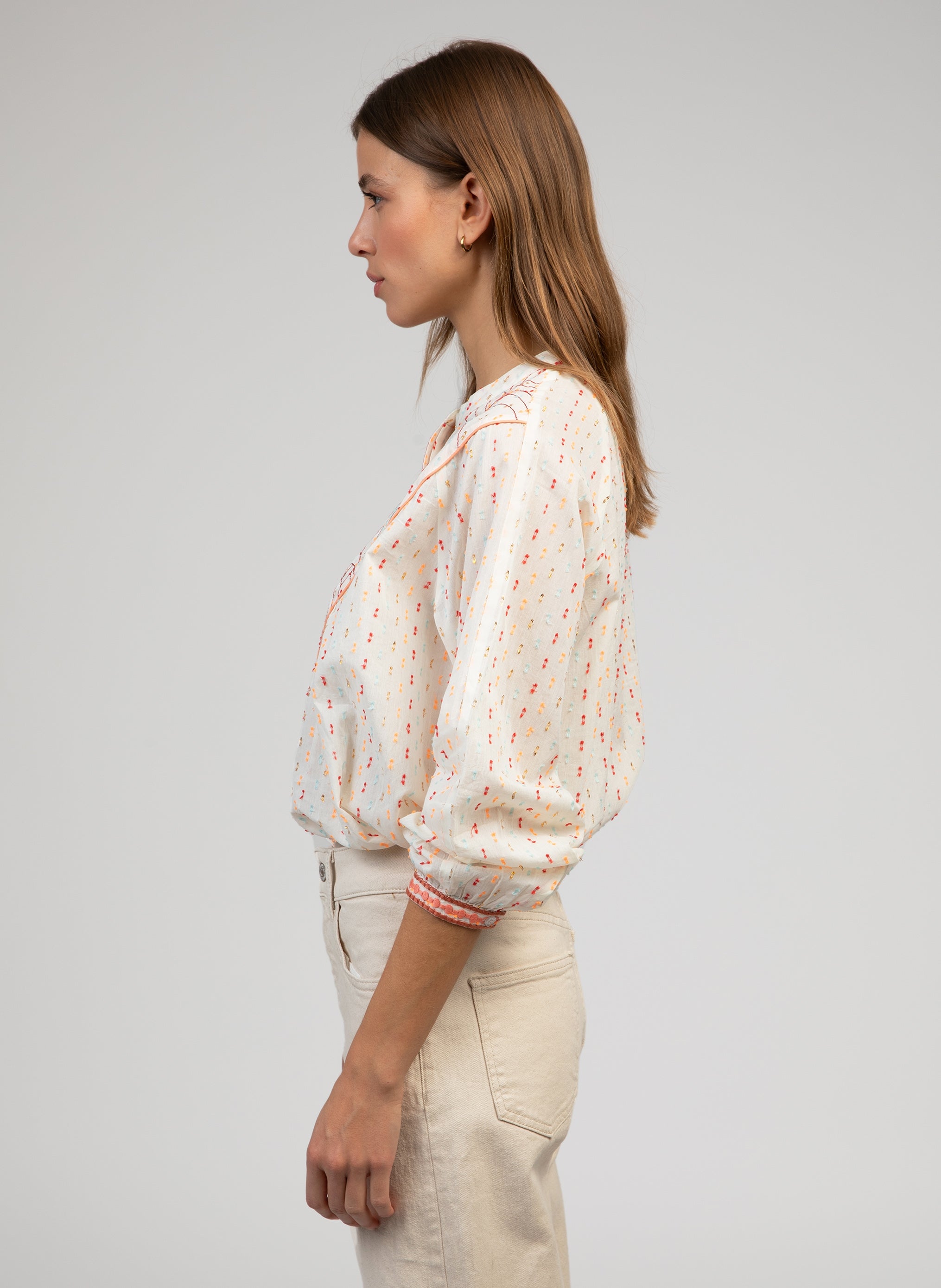 SOMALINA BLOUSE crudo