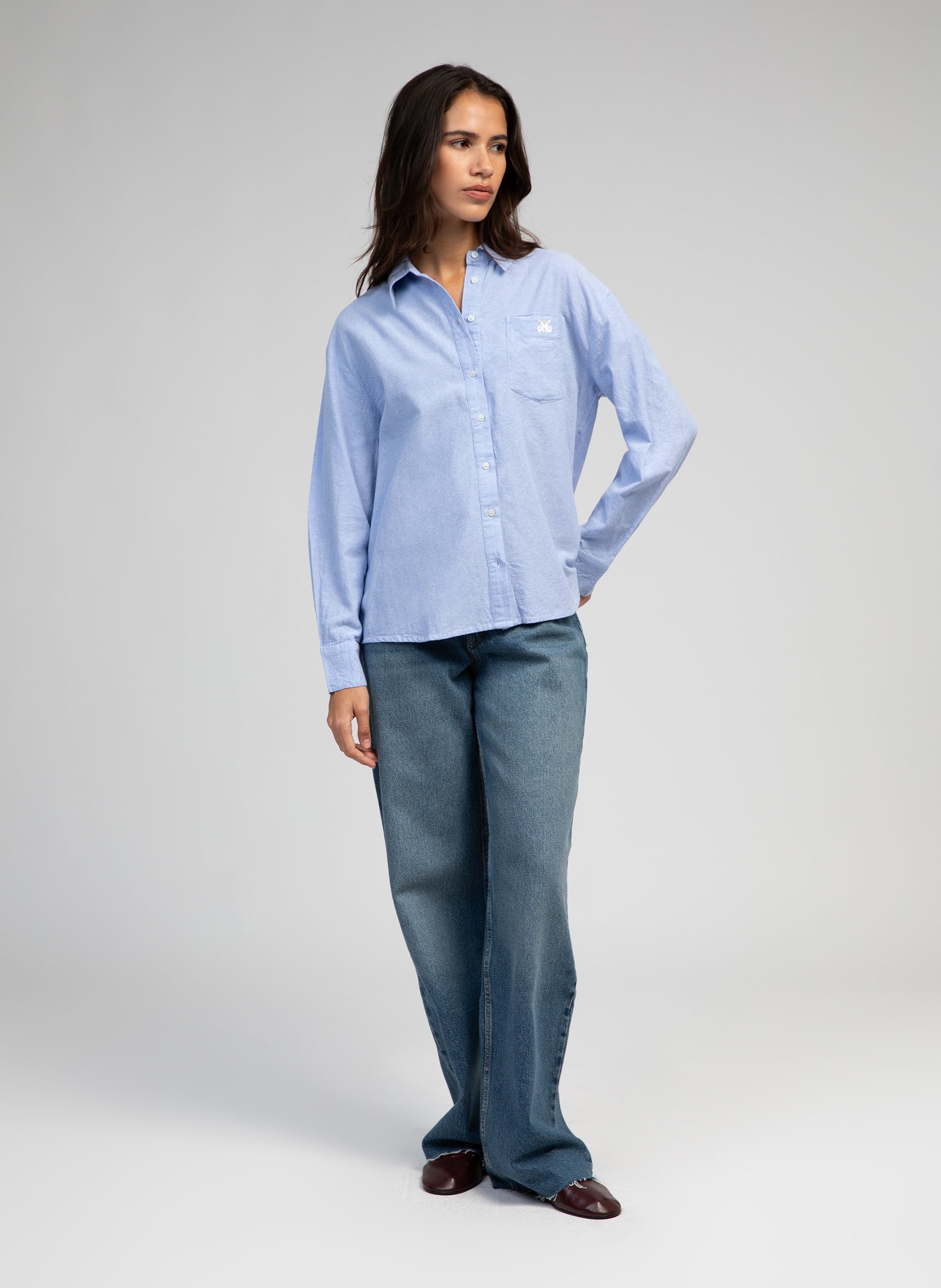 SONEVY blue SHIRT