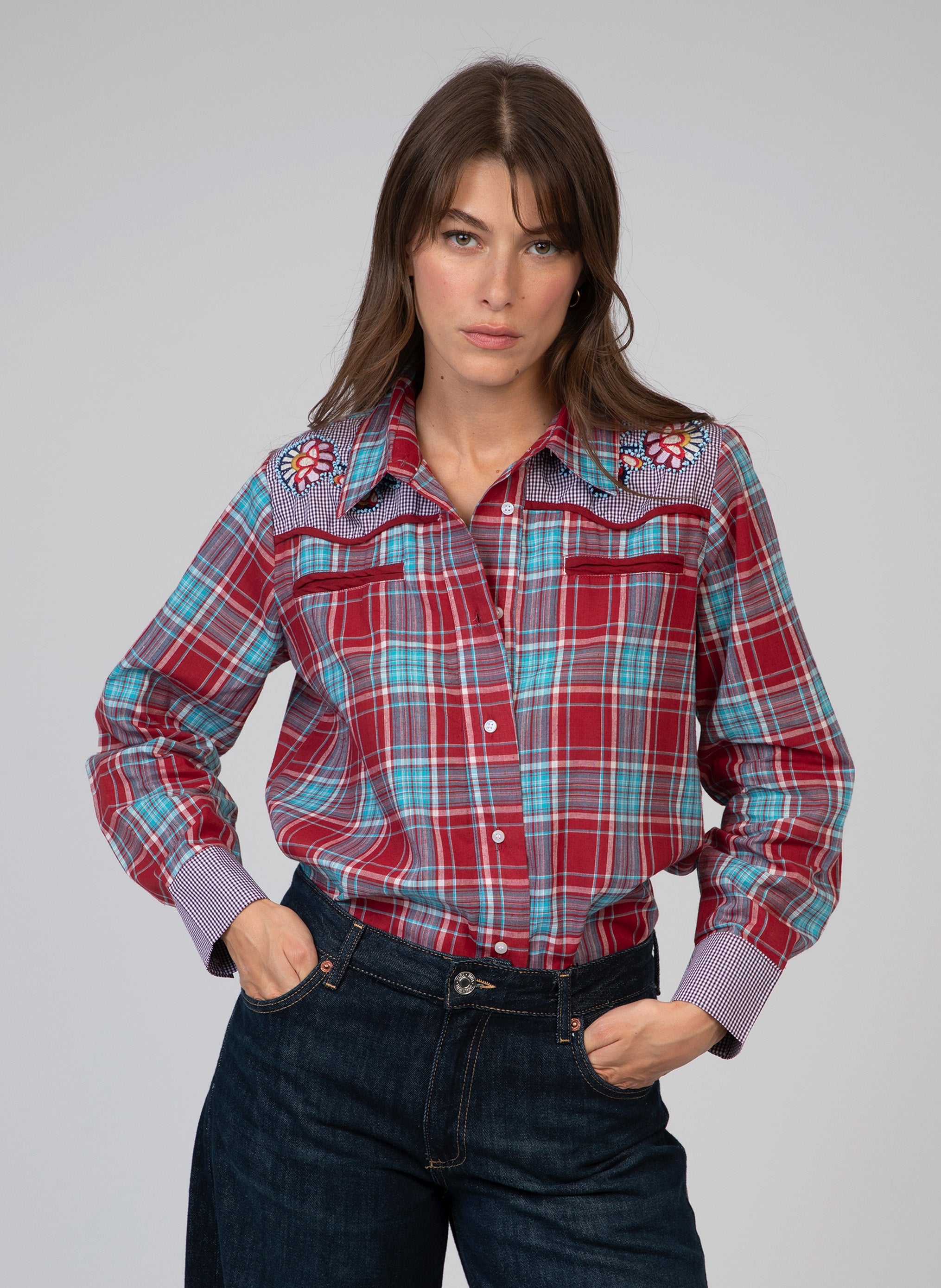 CHEMISE SOTALIE rouge