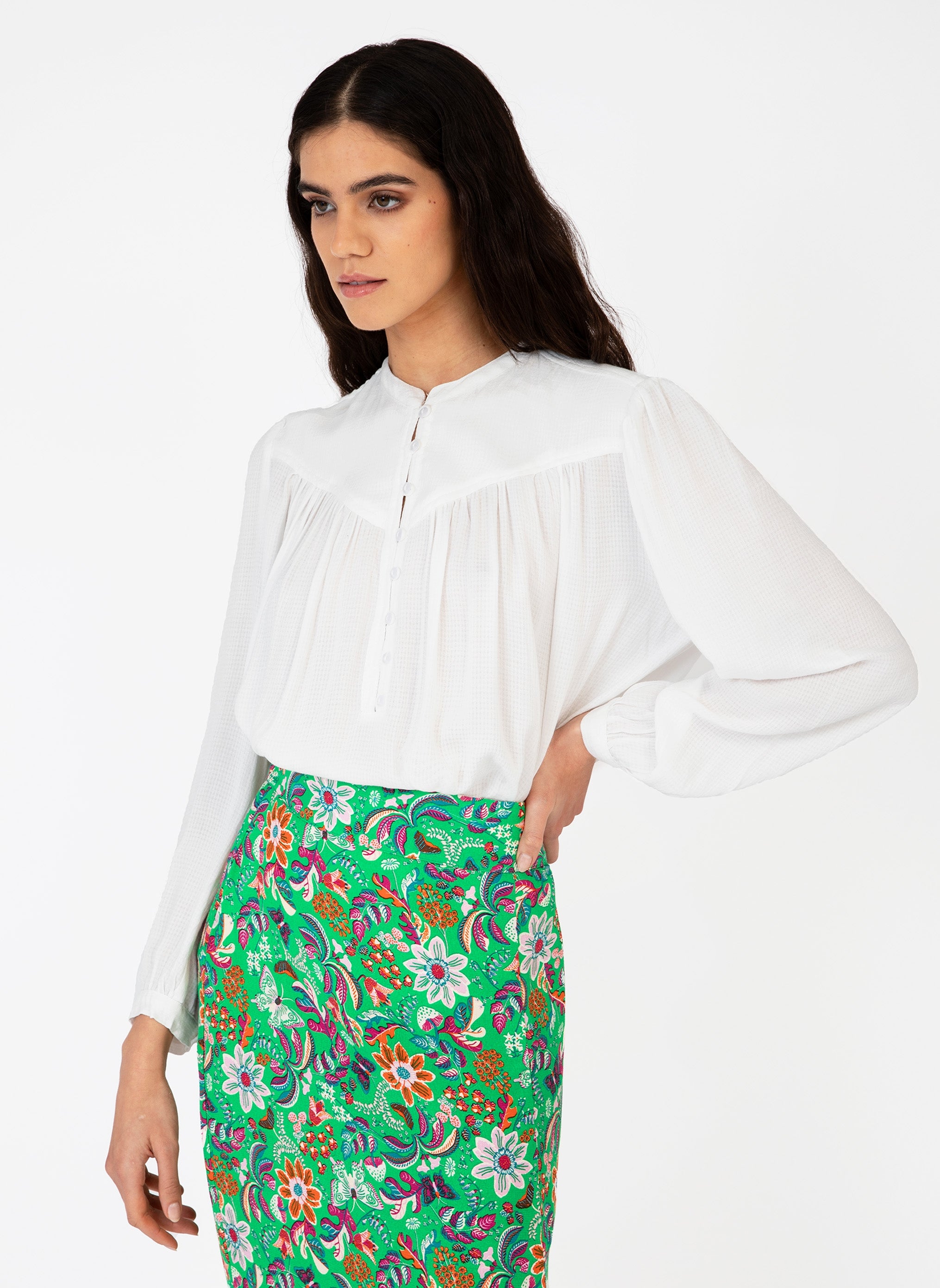 BLOUSE SOULY blanc