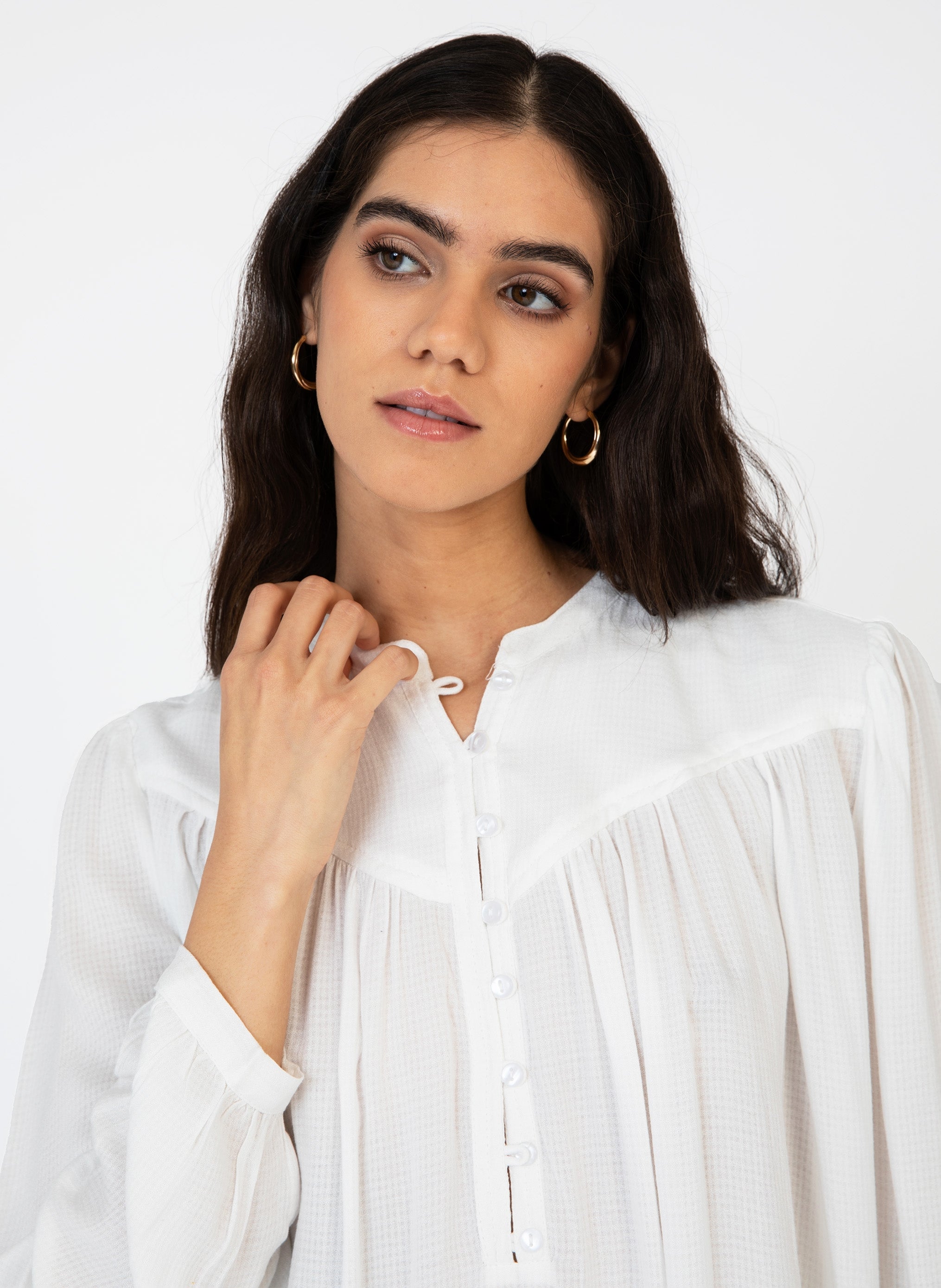 BLOUSE SOULY blanc