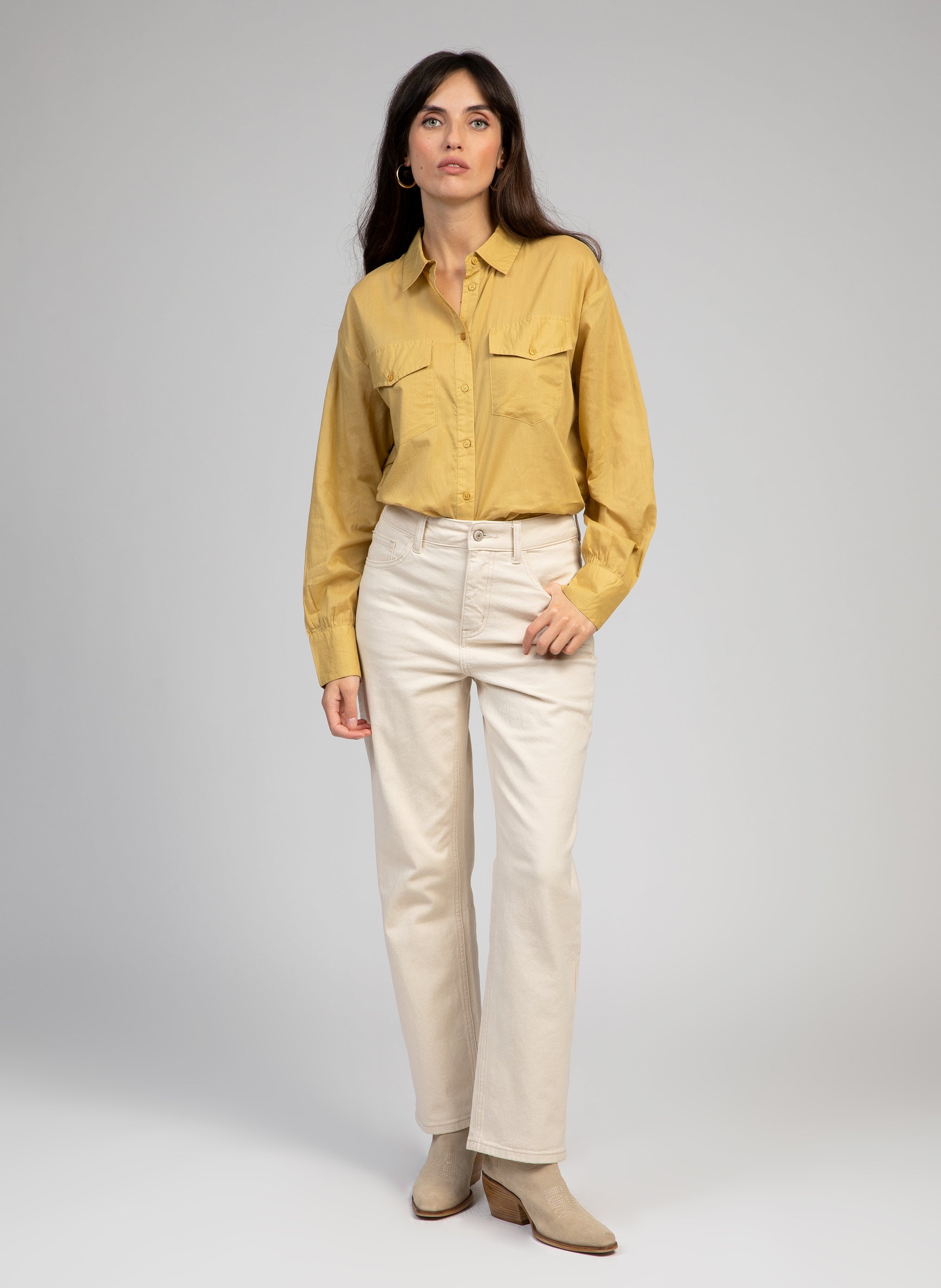 CHEMISE SOUMAYA blé