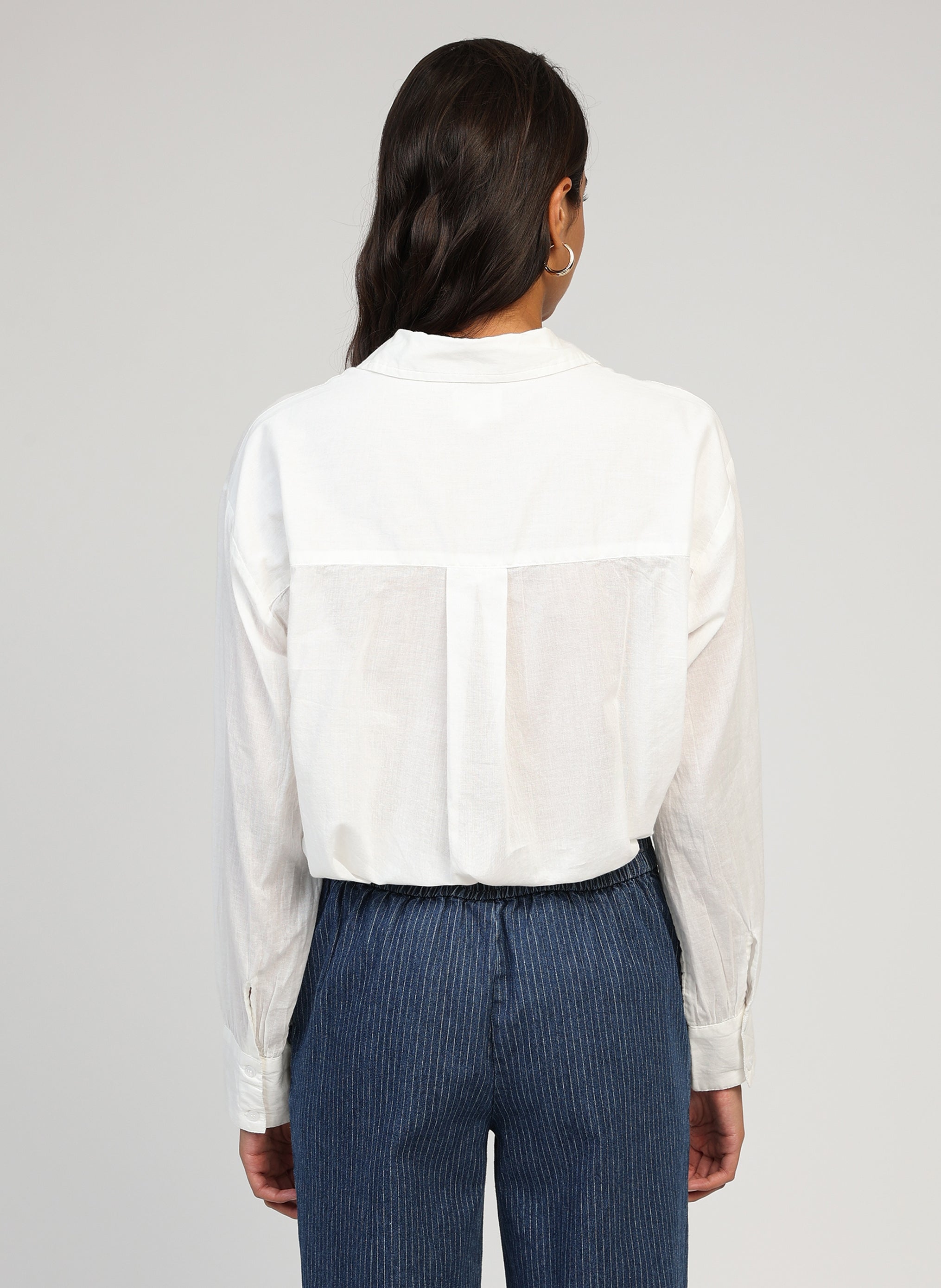 SOUMAYA SHIRT white