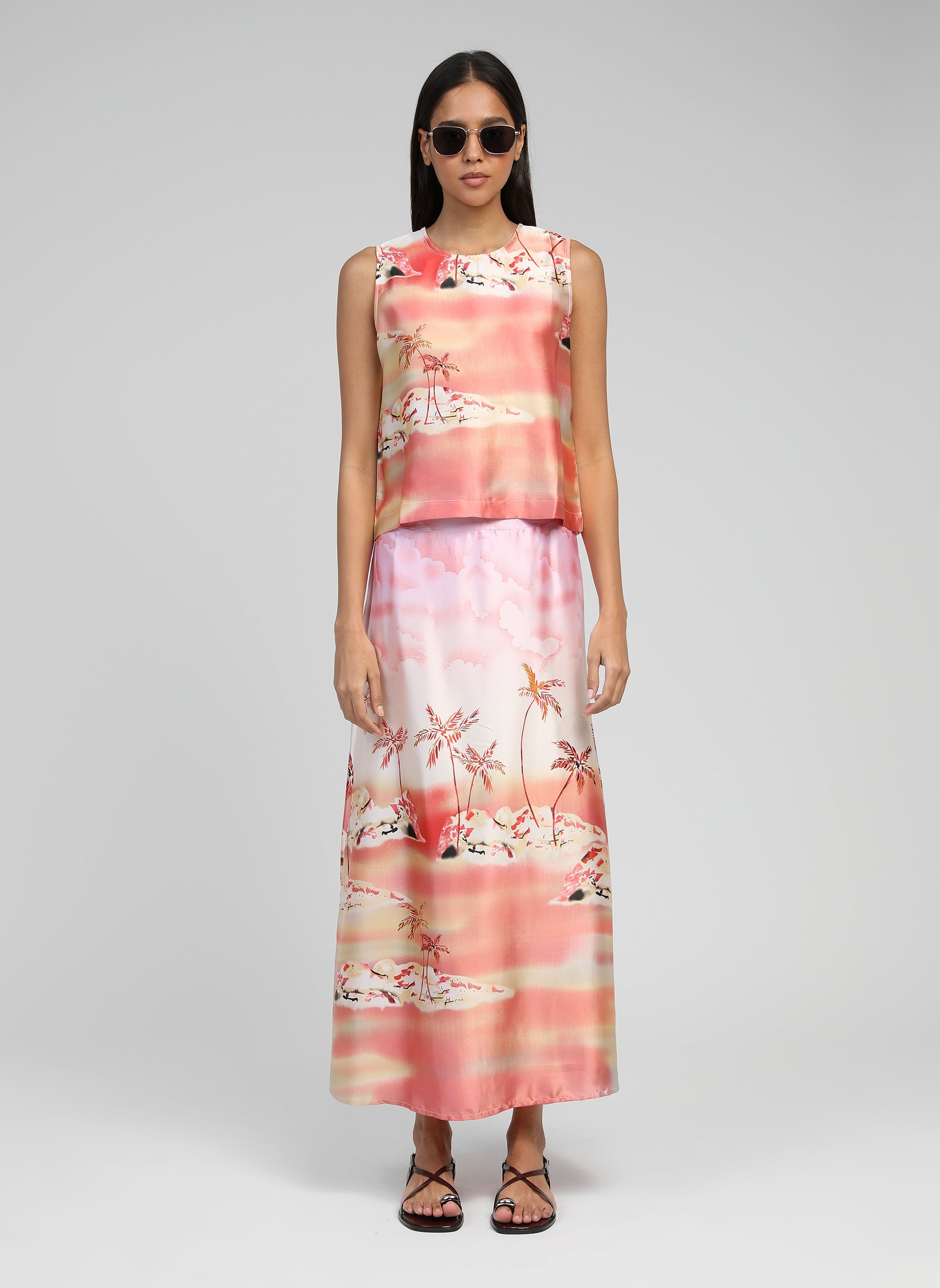 DEBARDEUR SOUNAY cabana rose