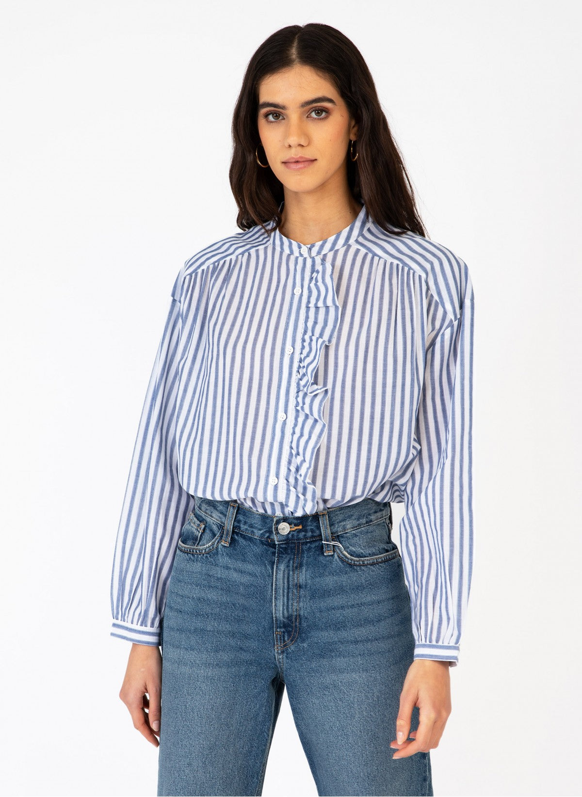 BLOUSE SOURIAMA bleu