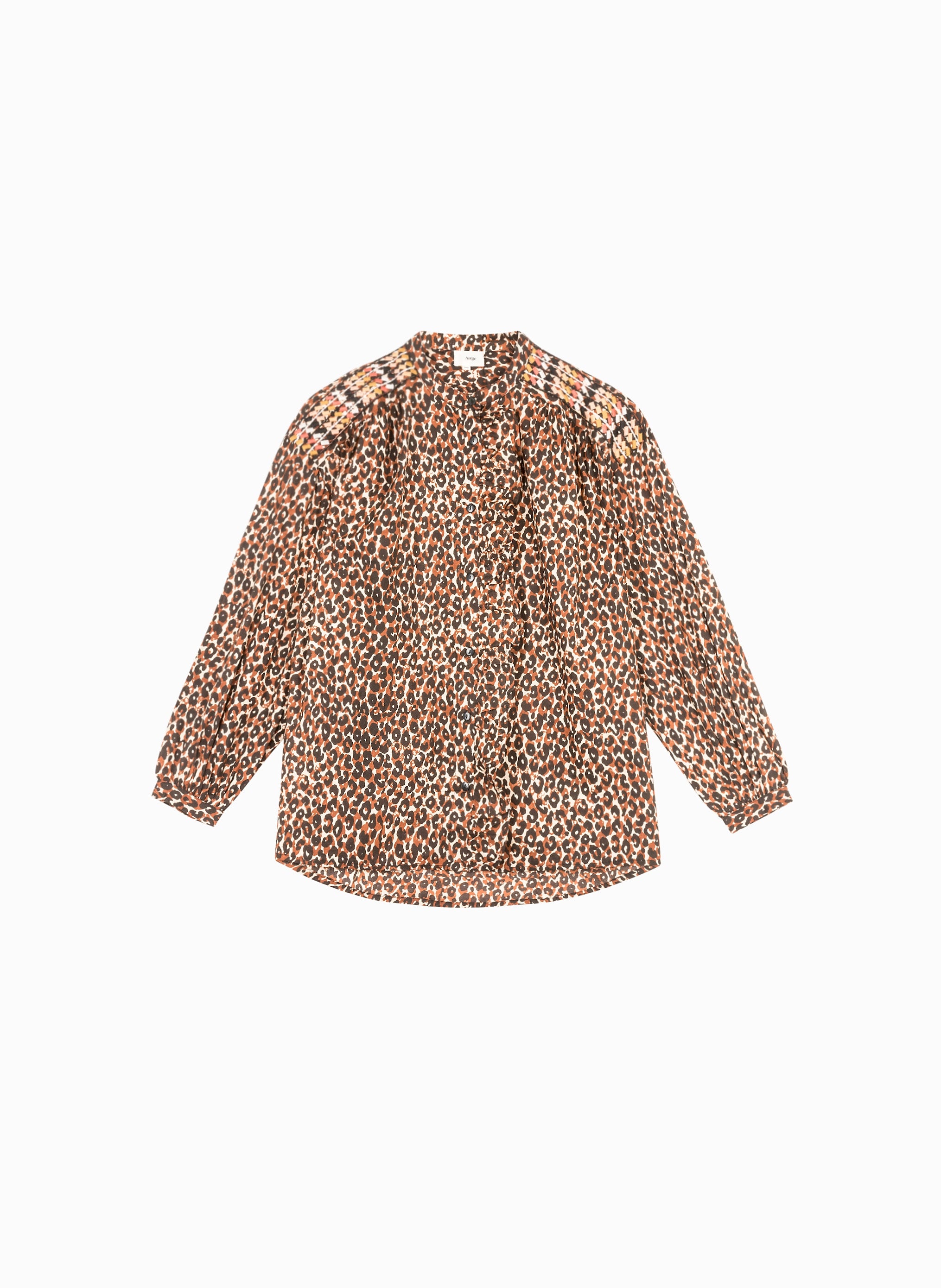 CHEMISE SOURIAMY leona chocolate