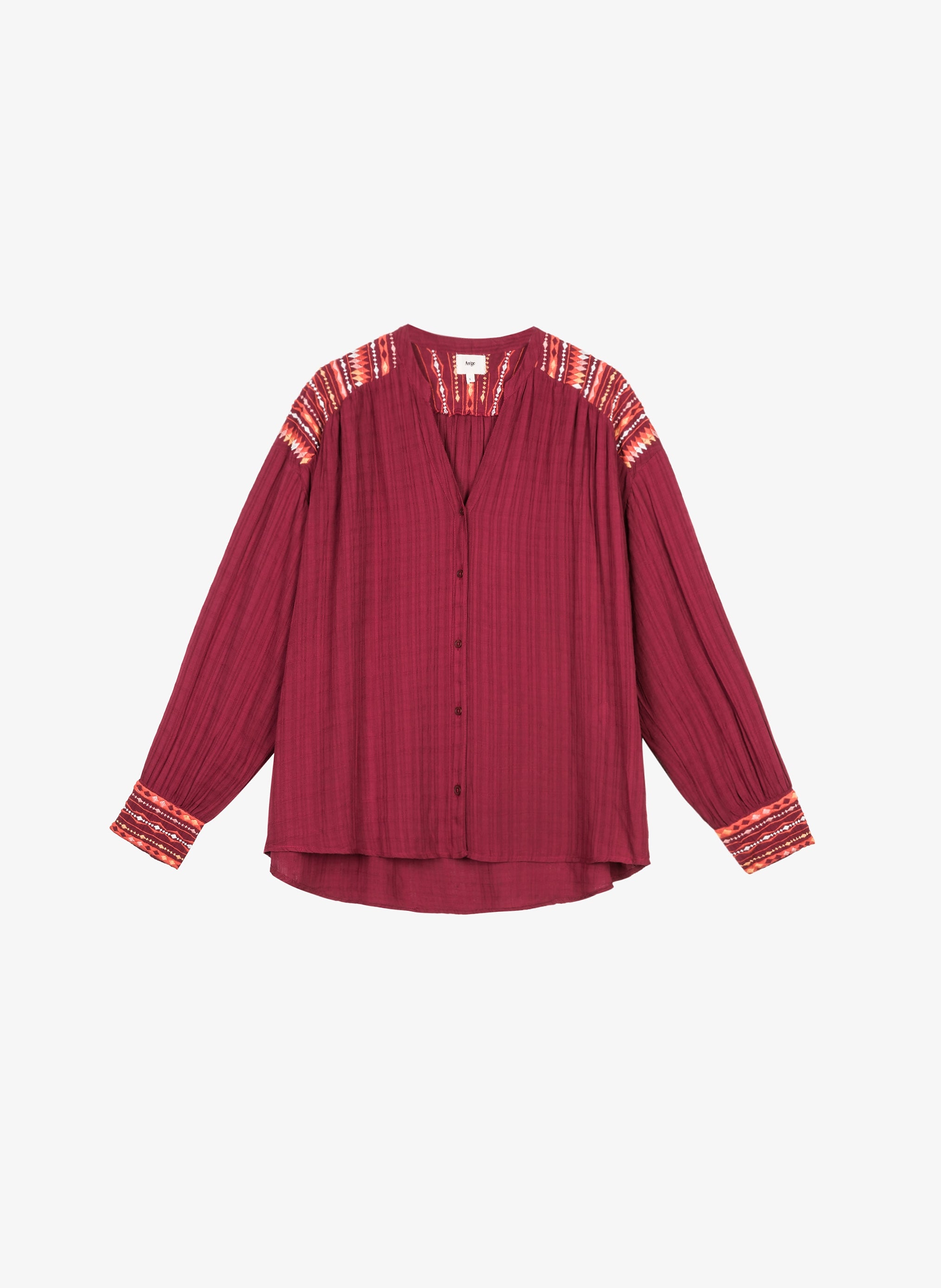 SOURRIA garnet shirt