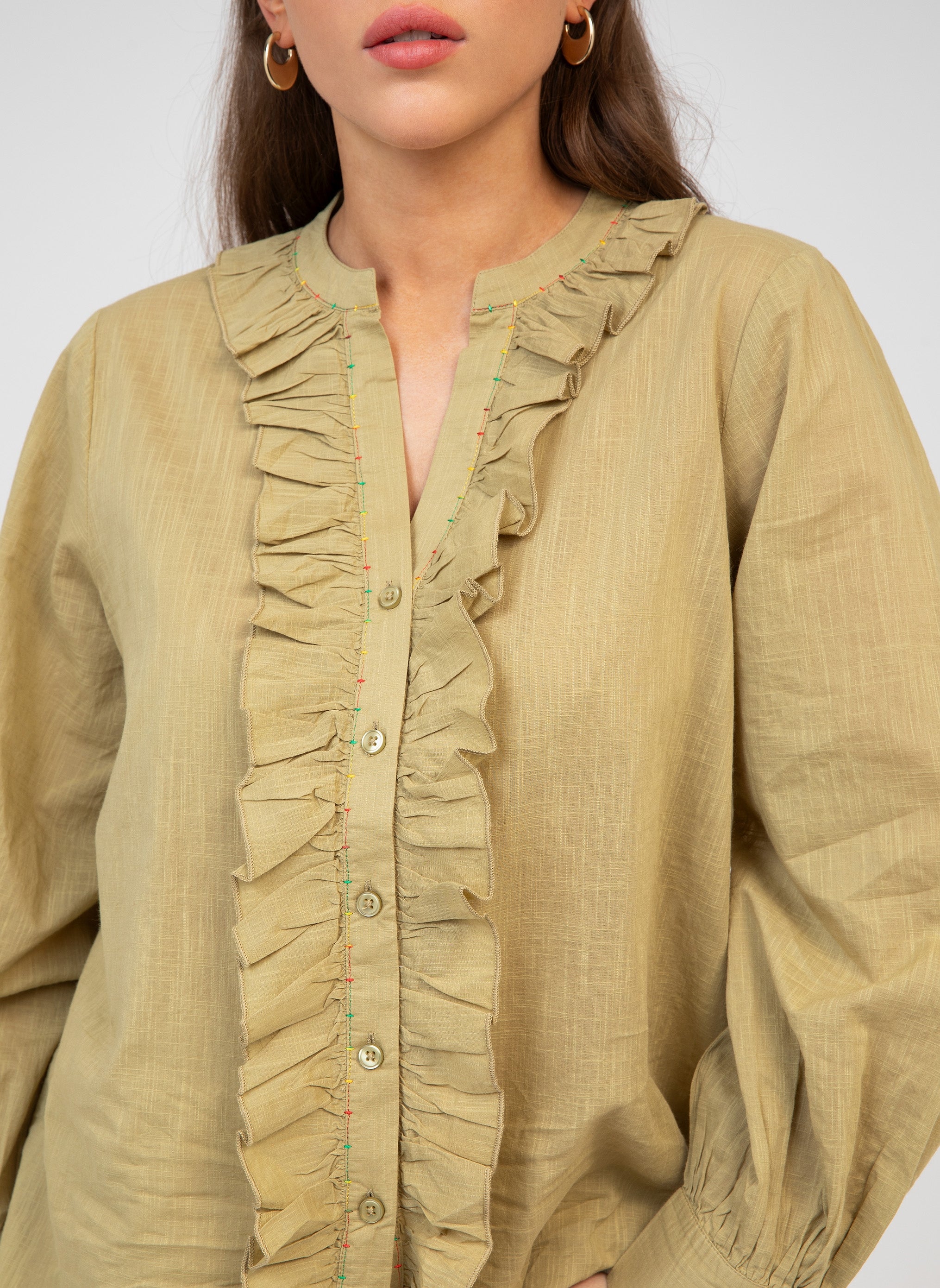 STOLIA SHIRT olive
