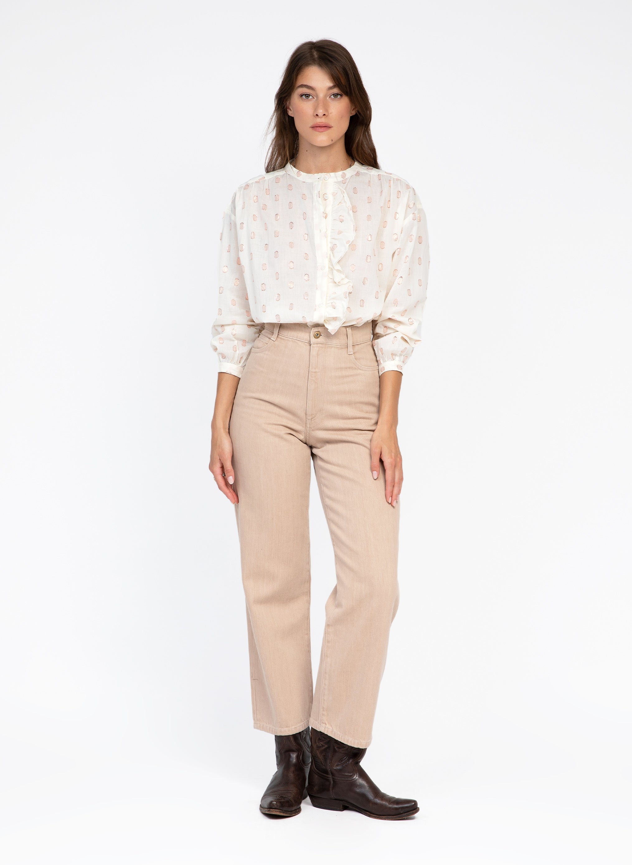 SYLVANY CHEMISE cream