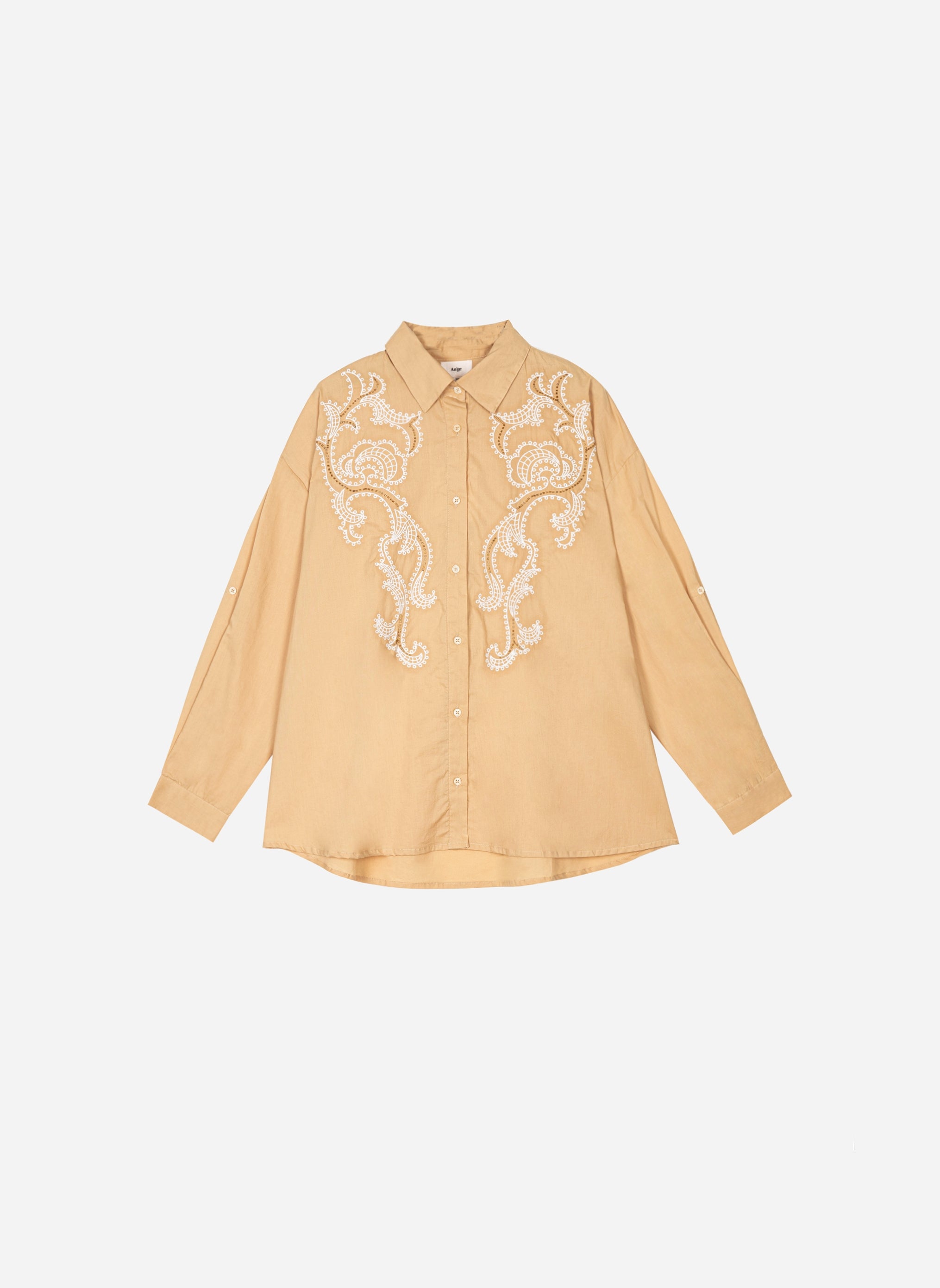 SYMONET beige SHIRT