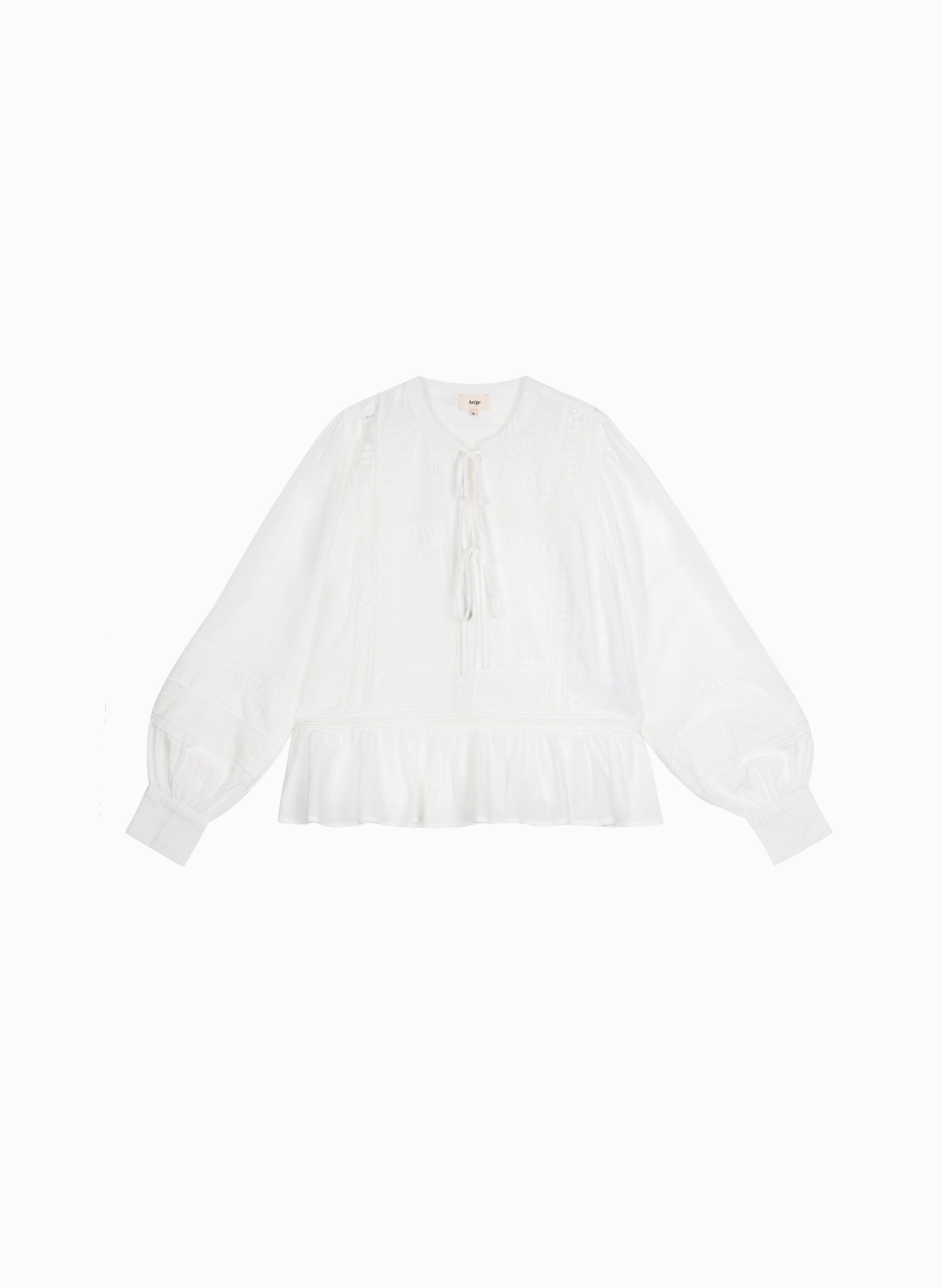 SYNDIOU BLOUSE white