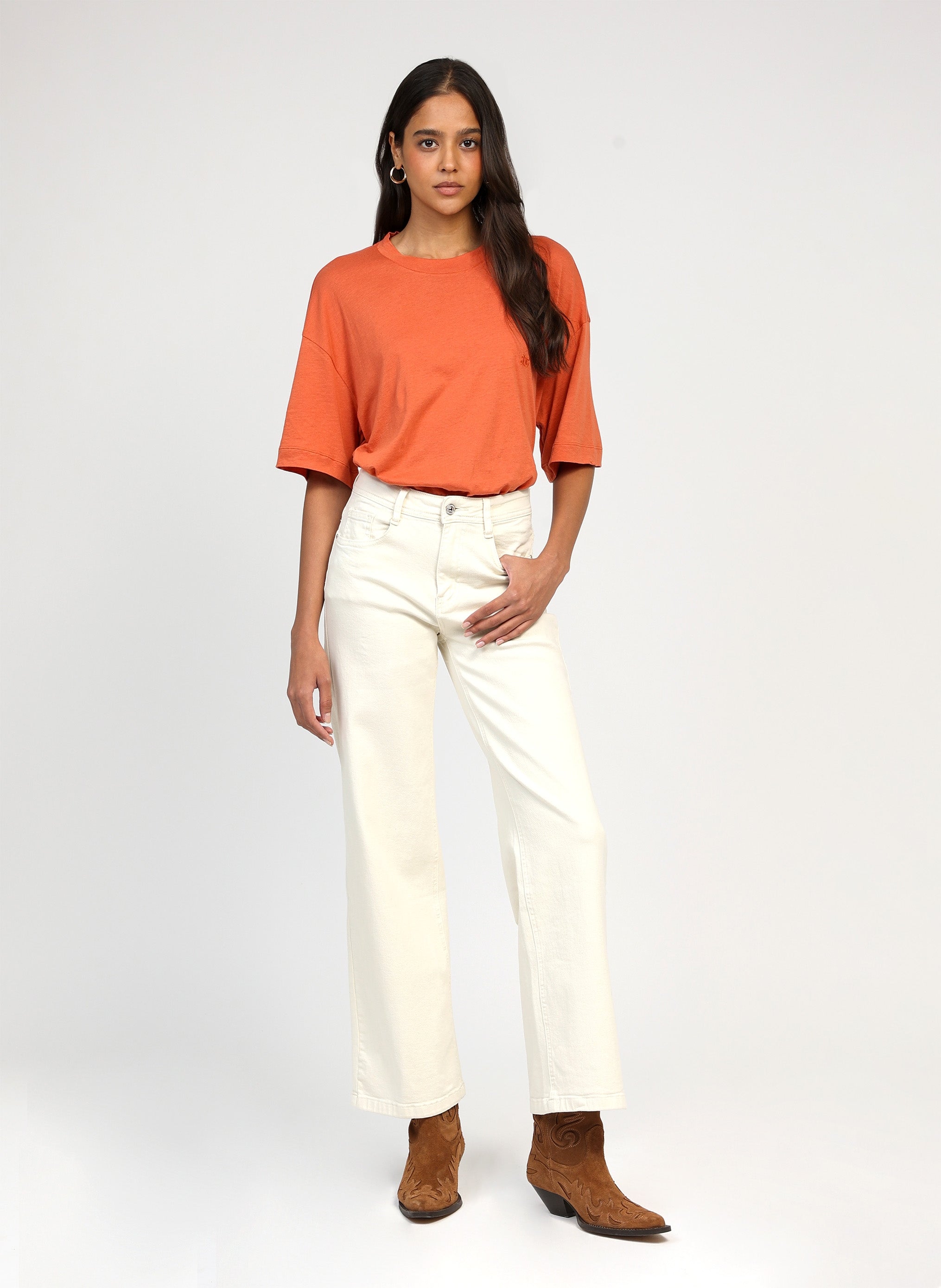 T-SHIRT TAMANI terracotta