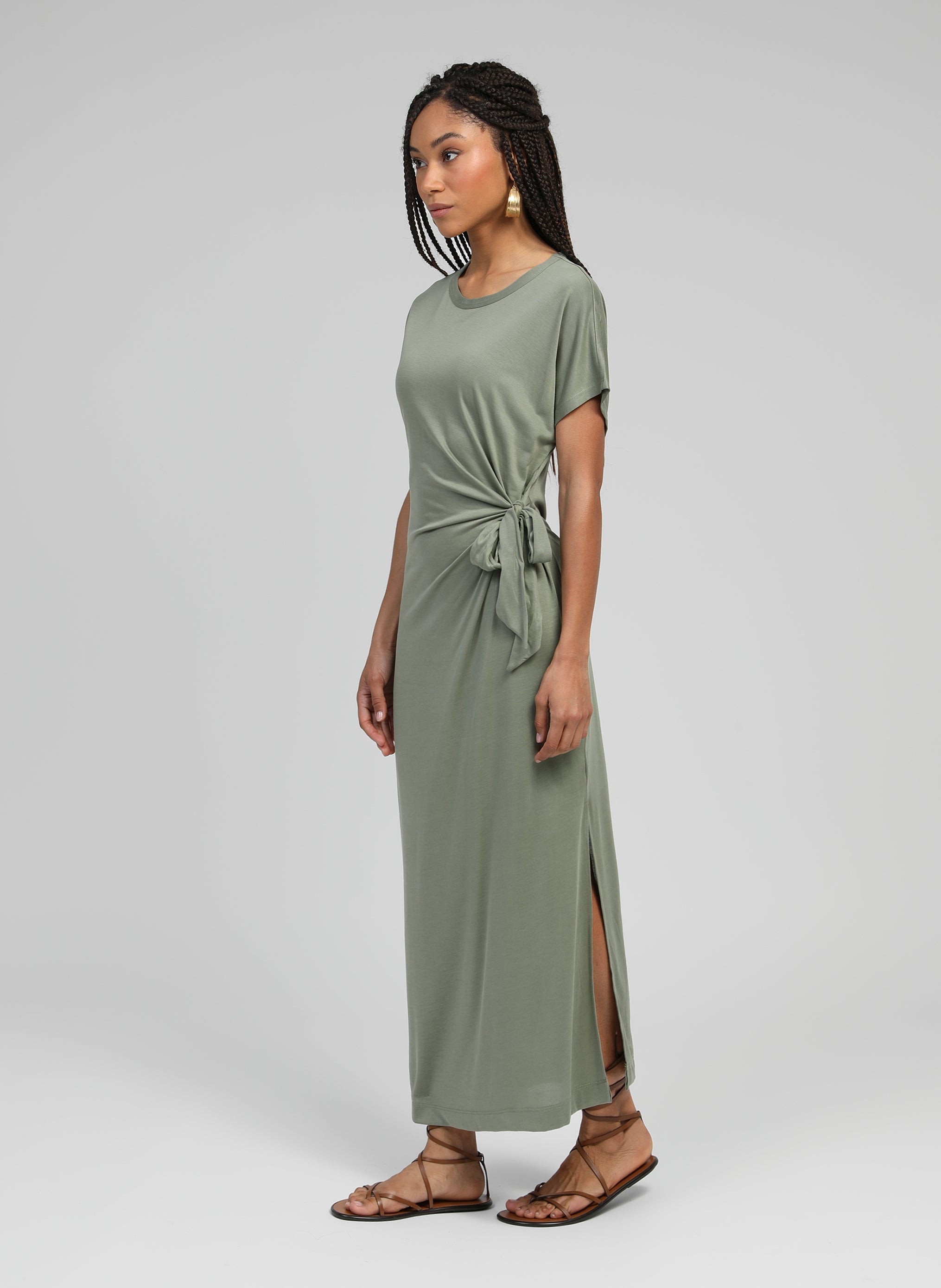 TAMISARA LONG DRESS khaki
