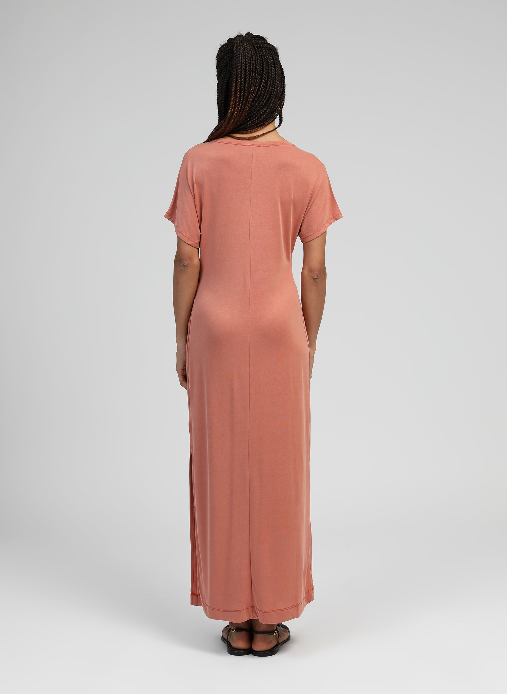 TAMISARA LONG DRESS terracotta