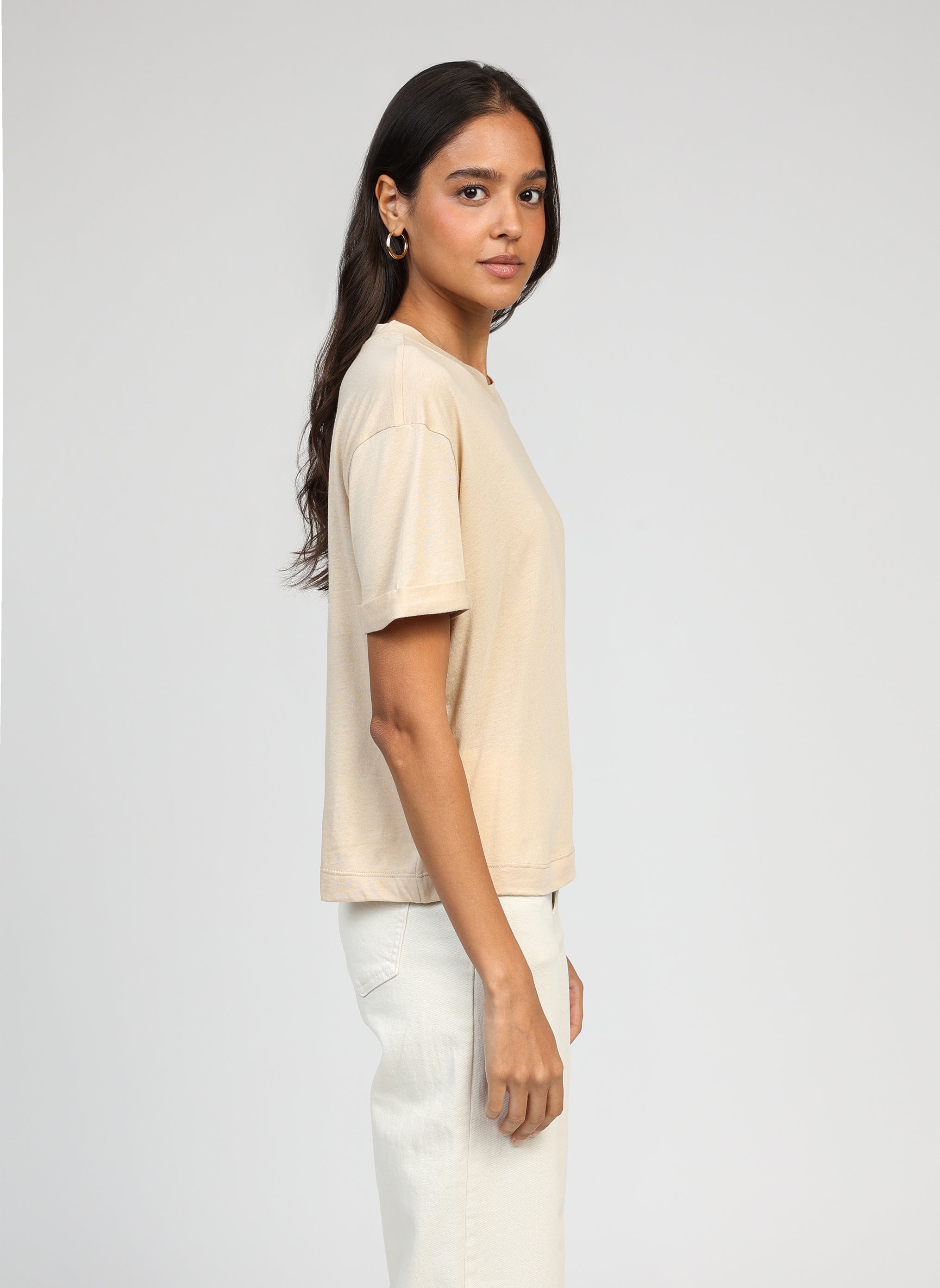 T-SHIRT TORIATA sable