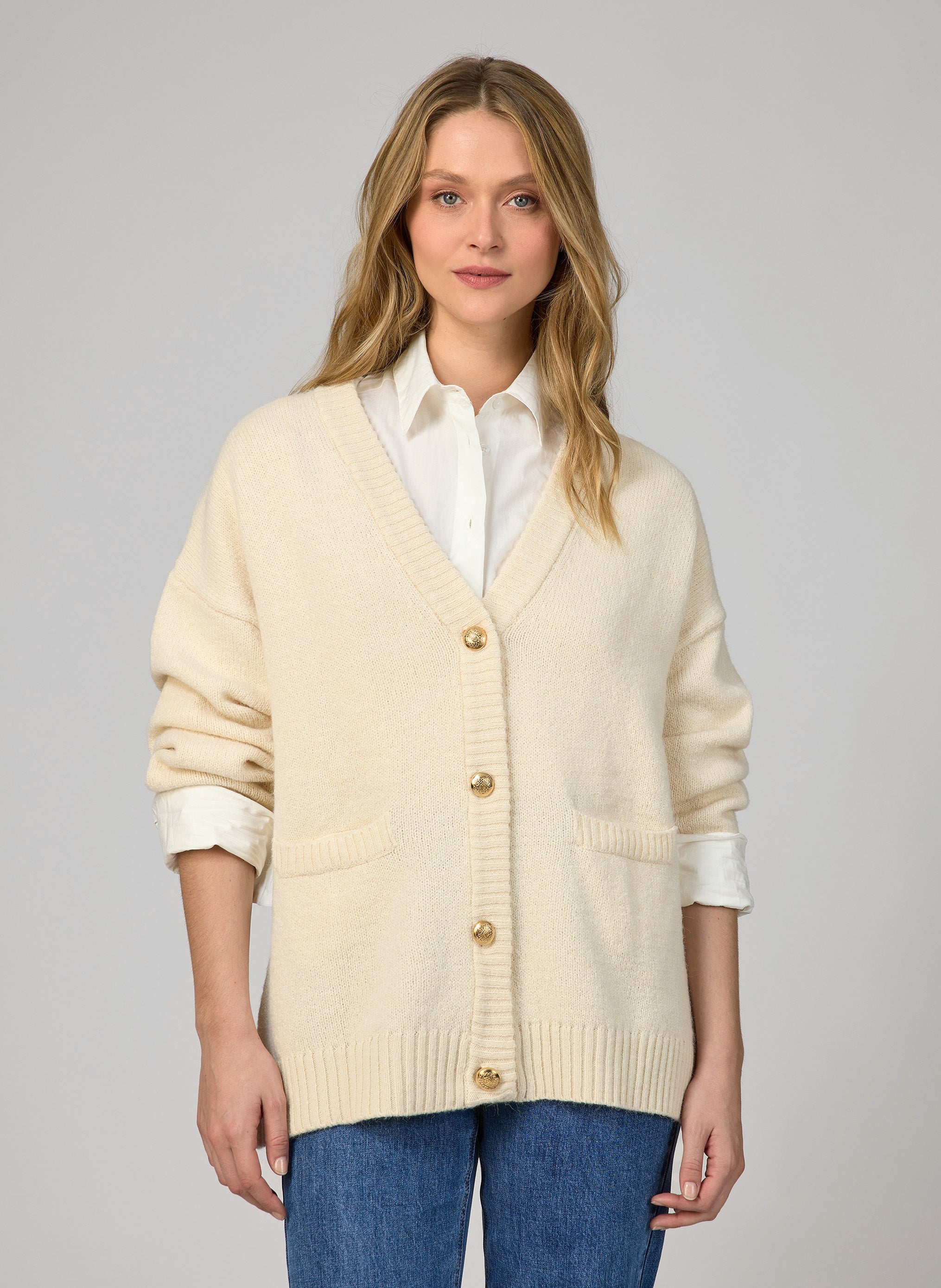 CARDIGAN VALDORA ecru