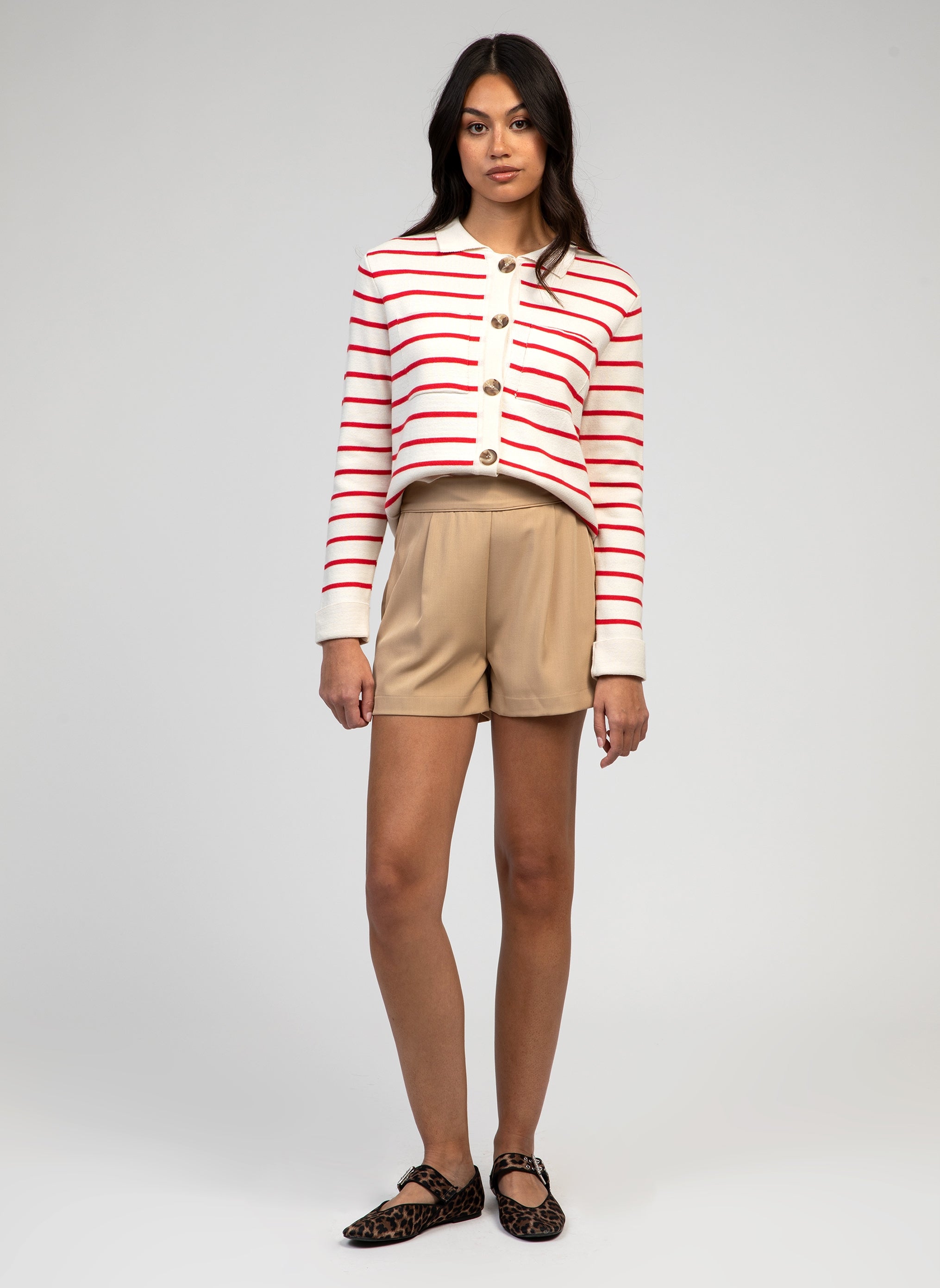 CARDIGAN VALIMAO rouge