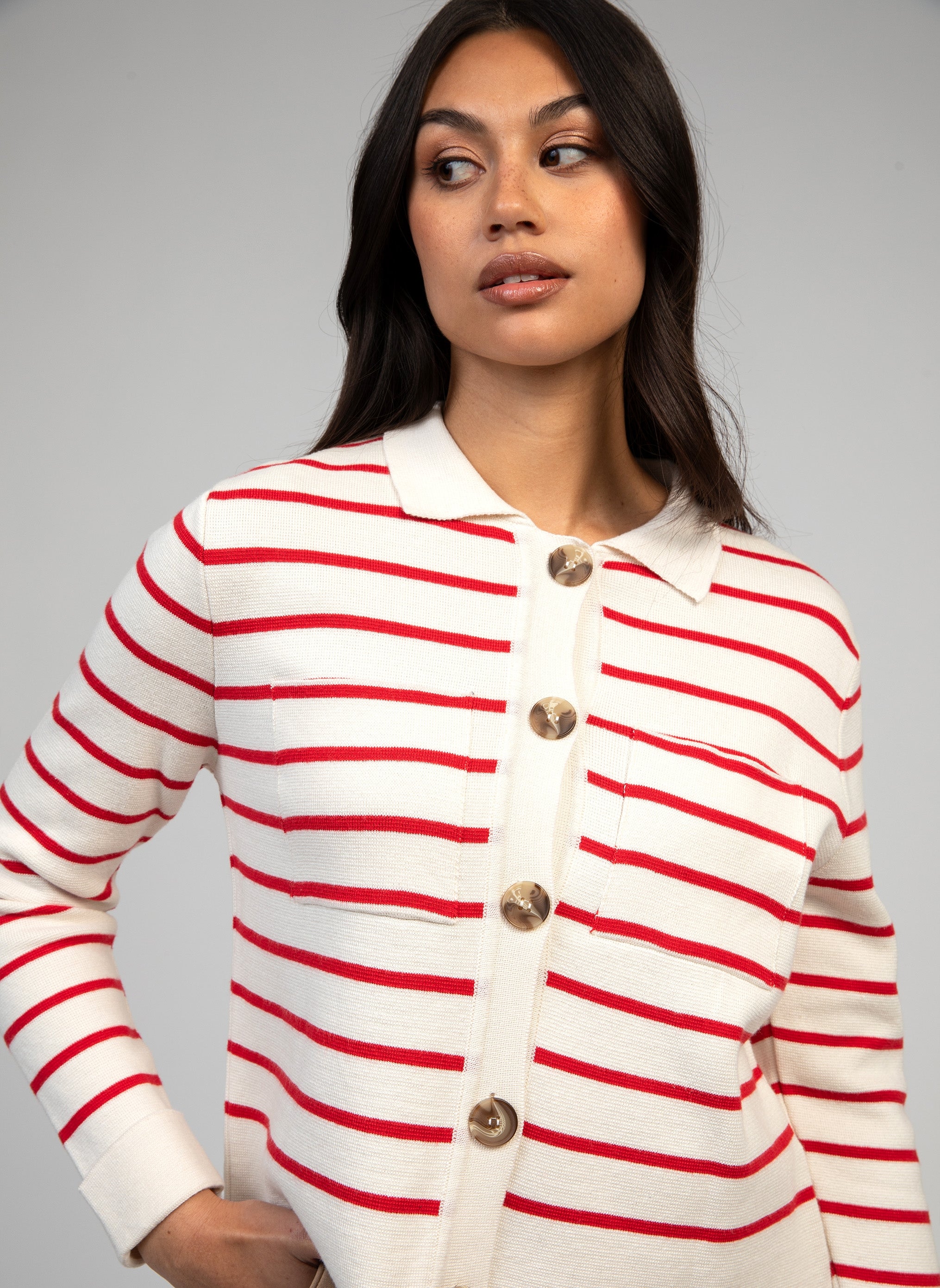 VALIMAO CARDIGAN rojo