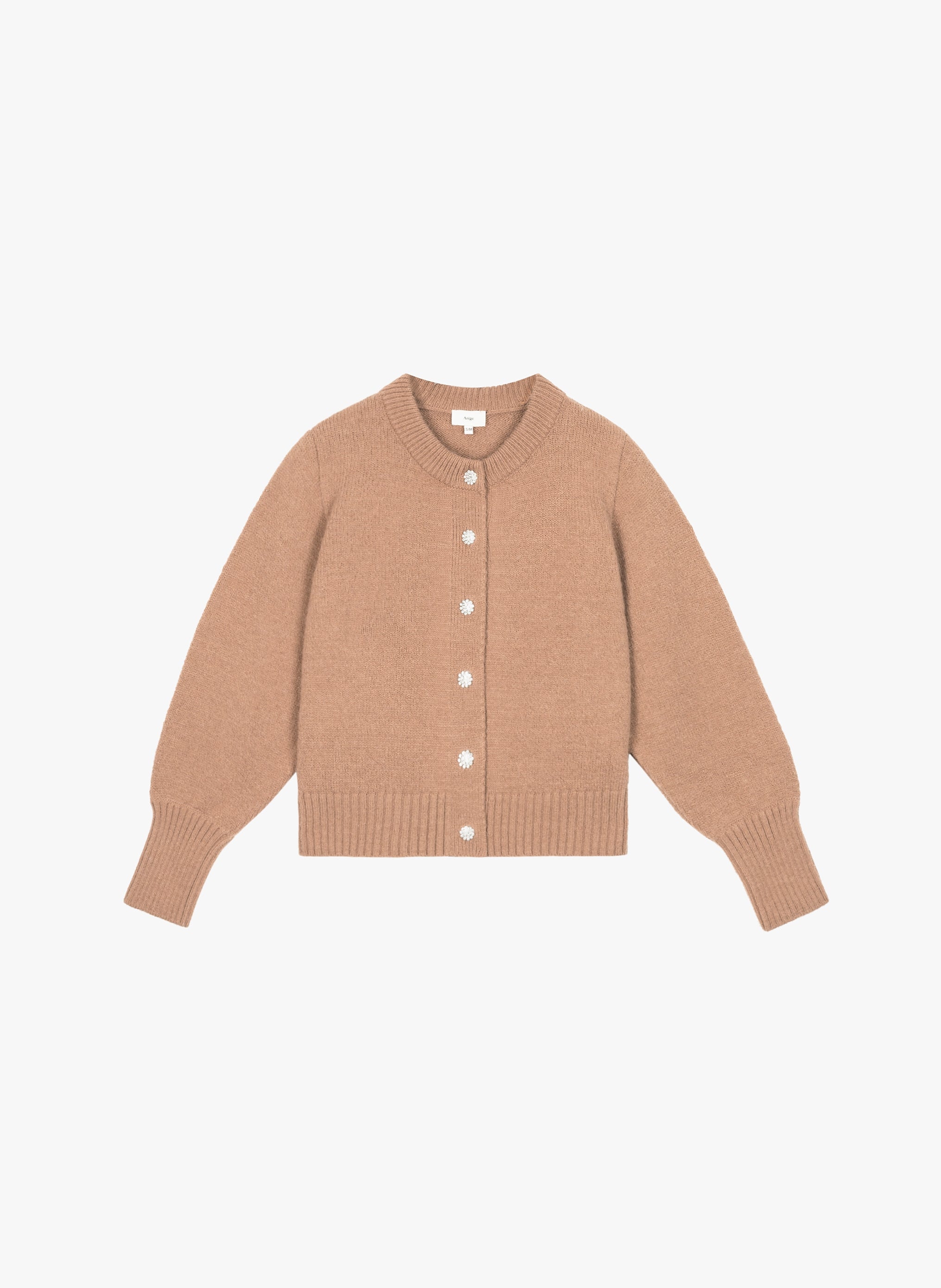 CARDIGAN VELICIA noisette