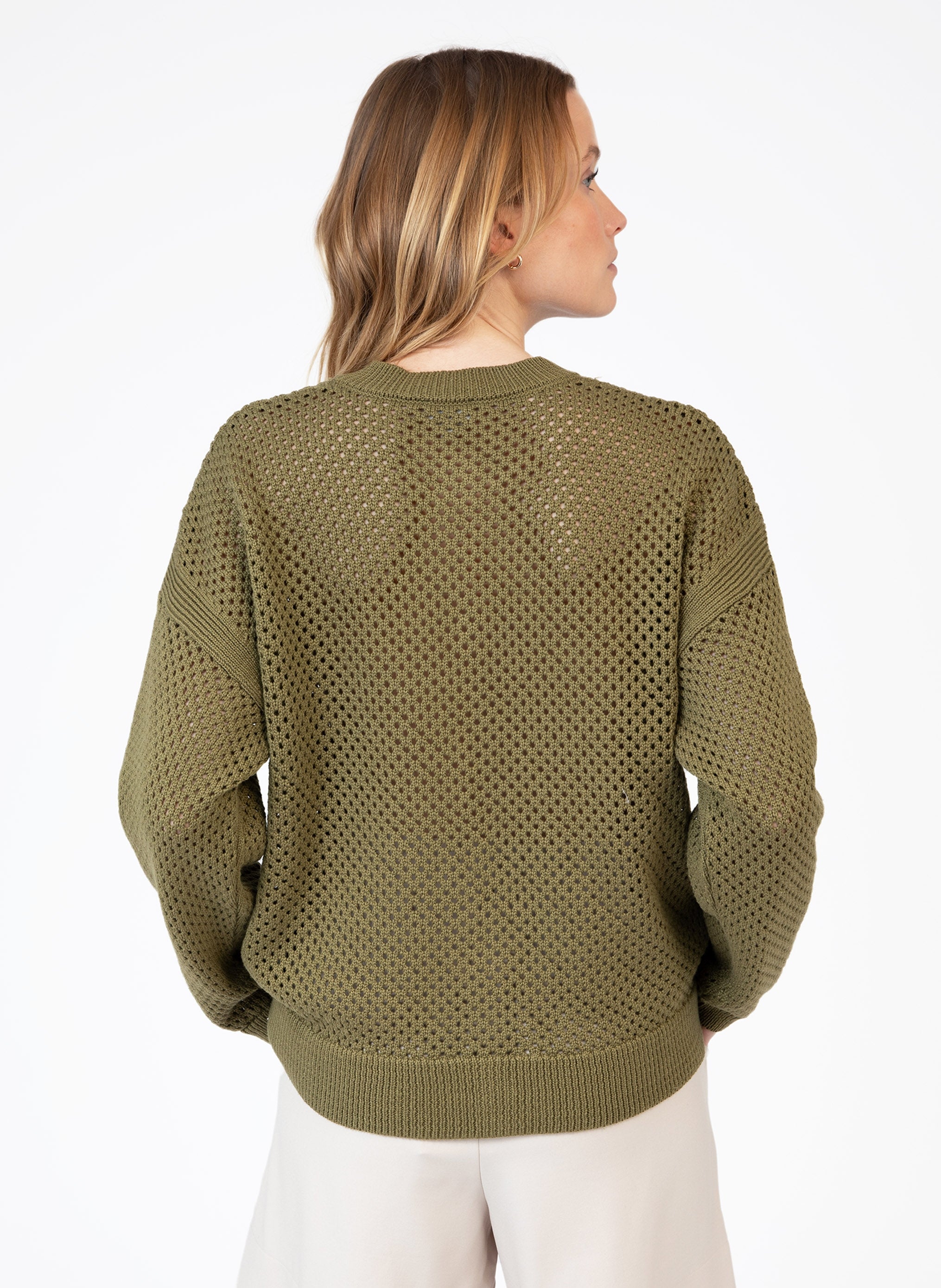 CARDIGAN VERTIGA kaki