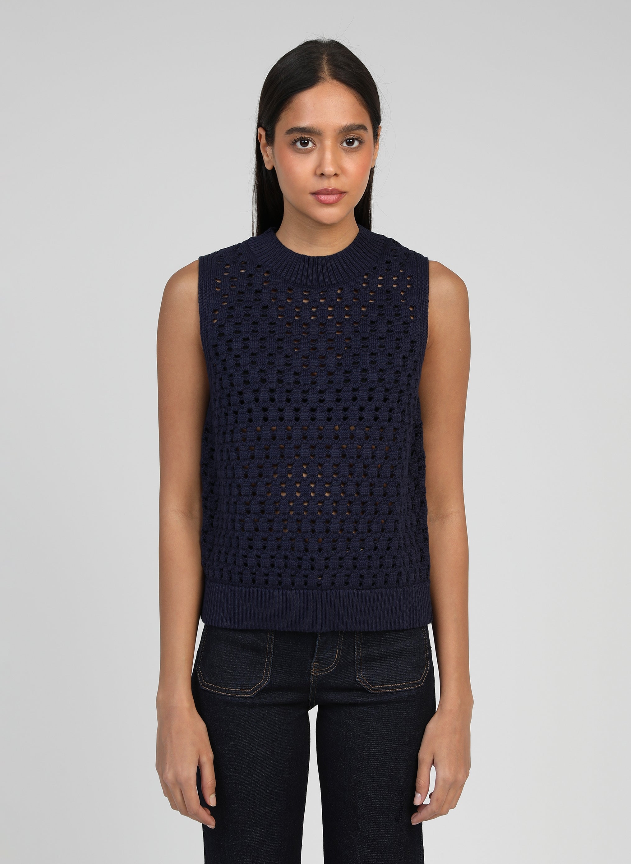 VIKALI PULL azul marino