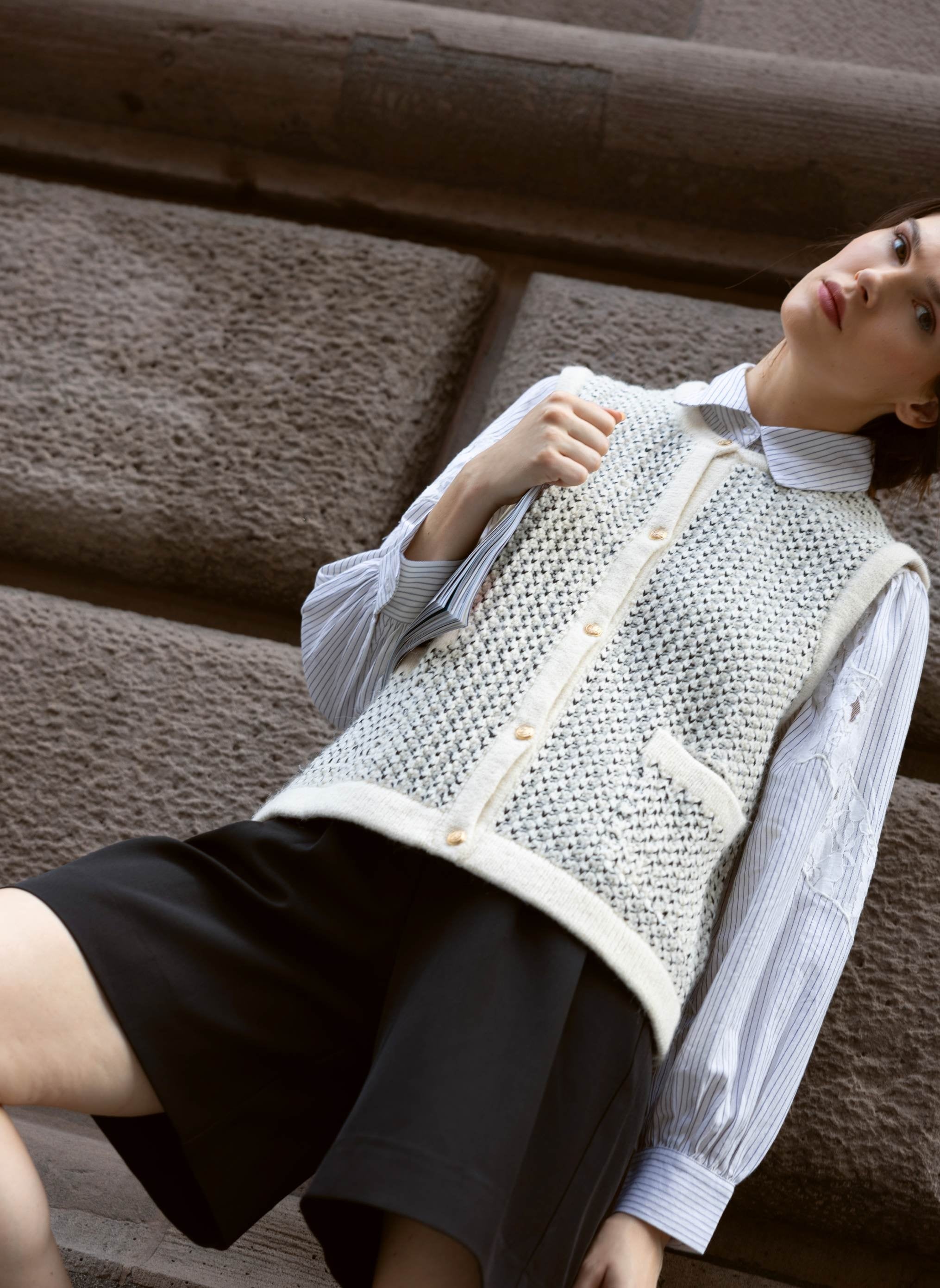 CARDIGAN VINDRA ecru