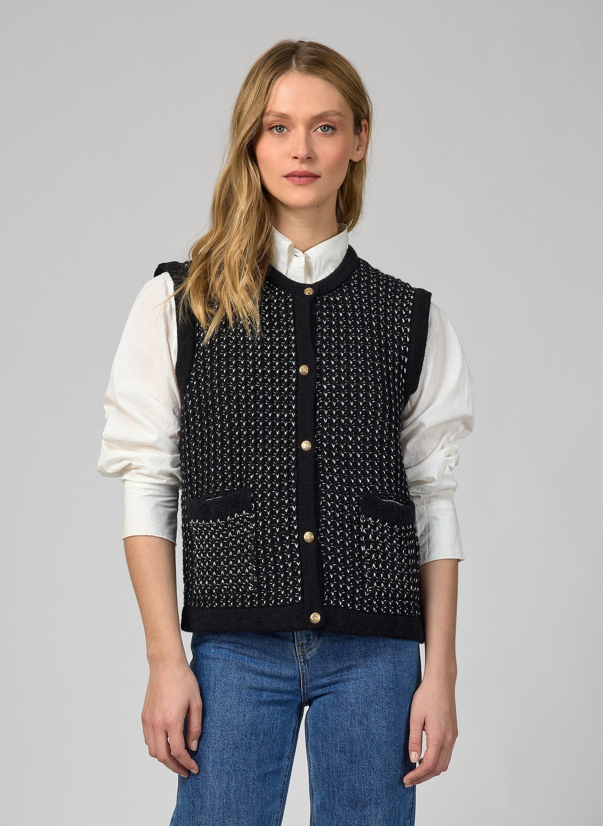 CARDIGAN VINDRA noir