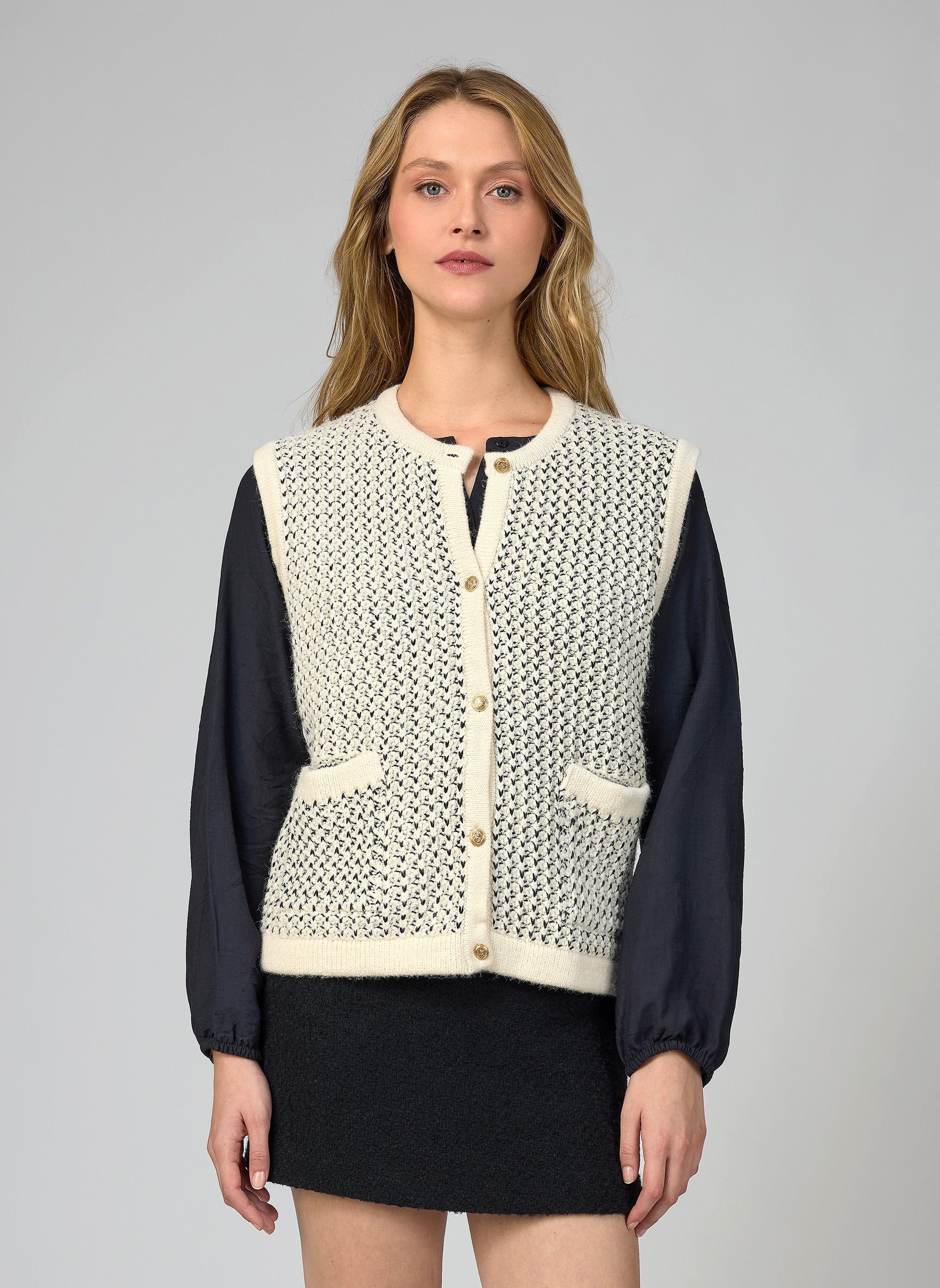 CARDIGAN VINDRA ecru