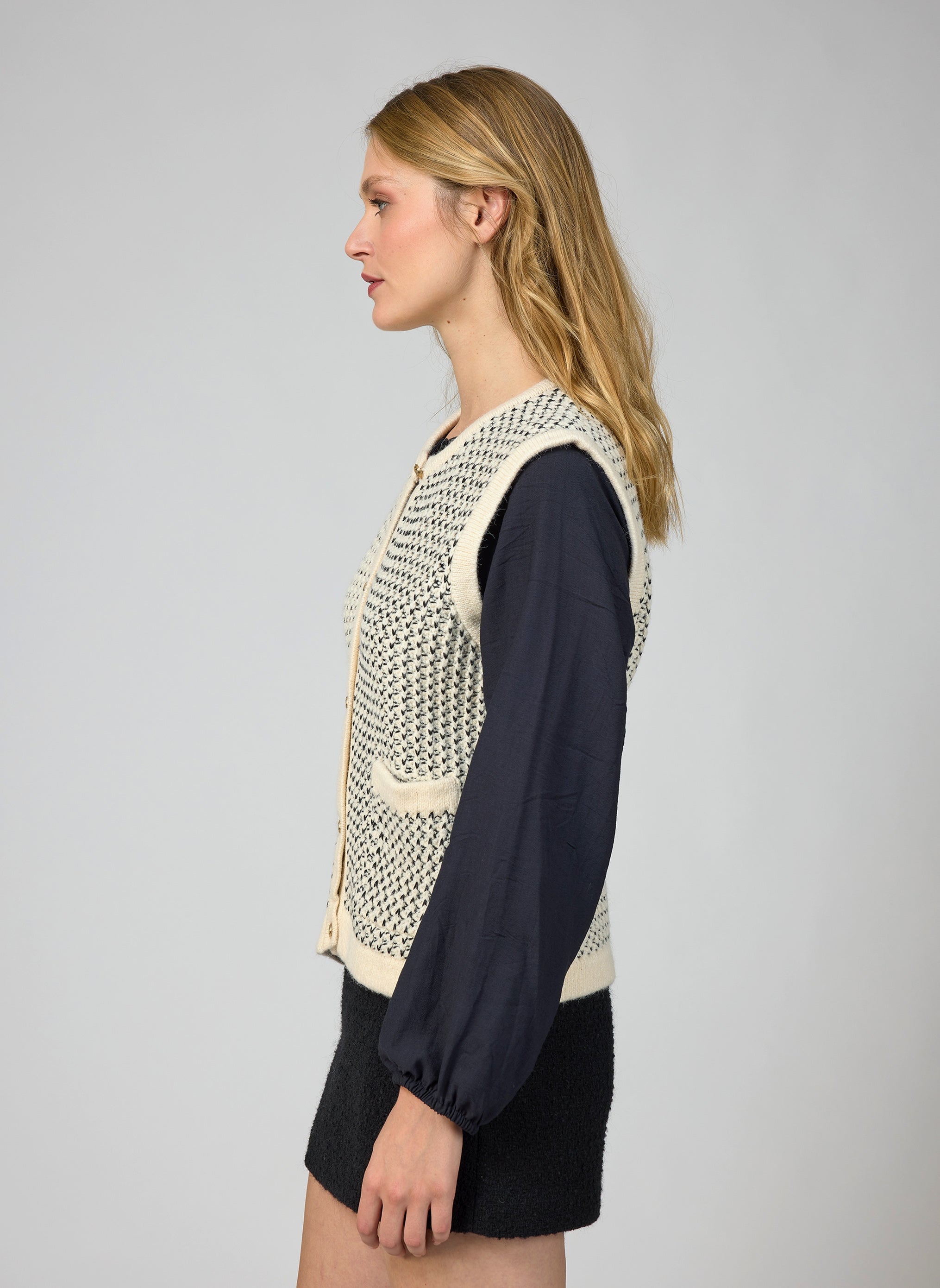 CARDIGAN VINDRA ecru