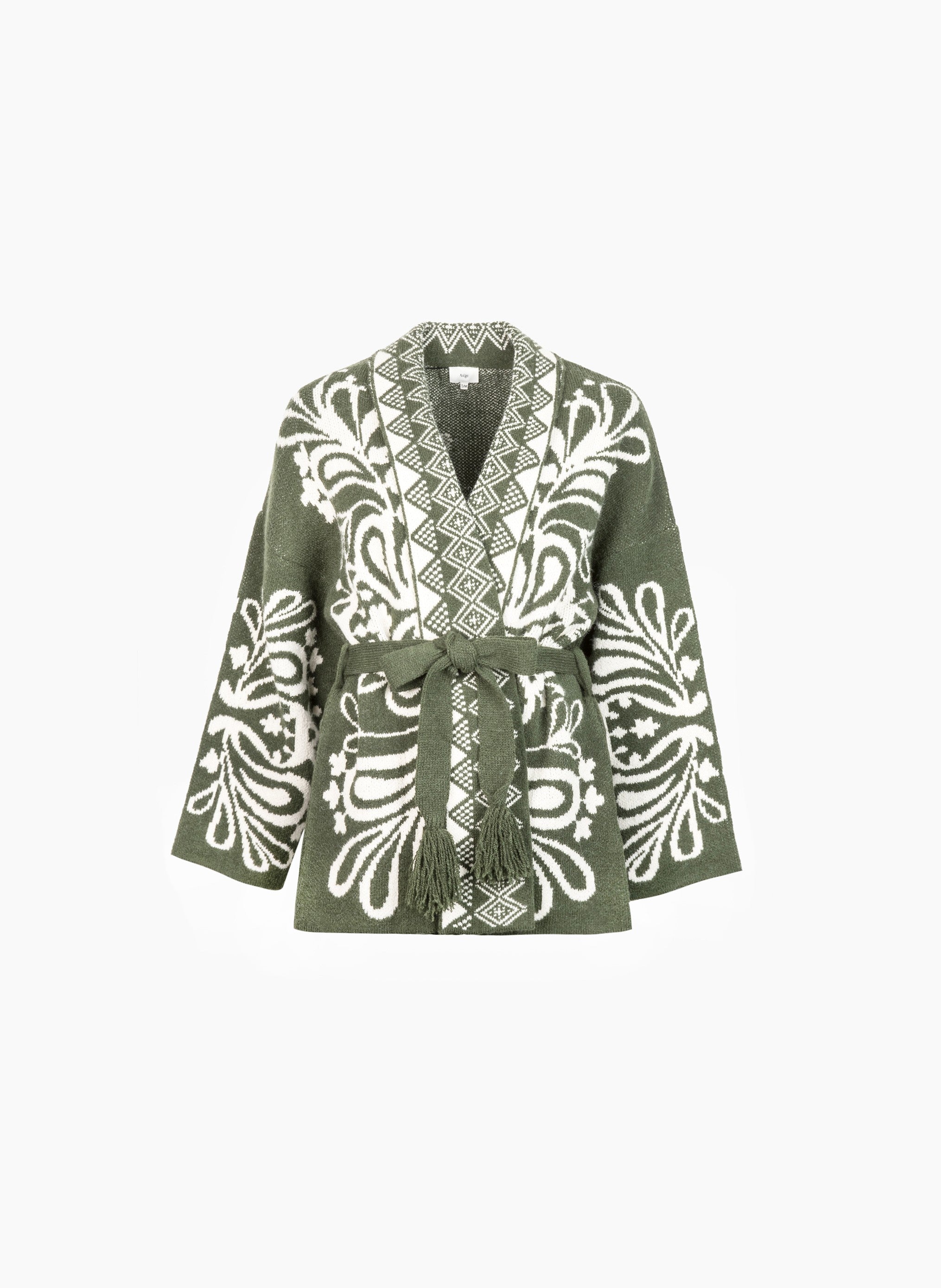 CARDIGAN VISHNOU army