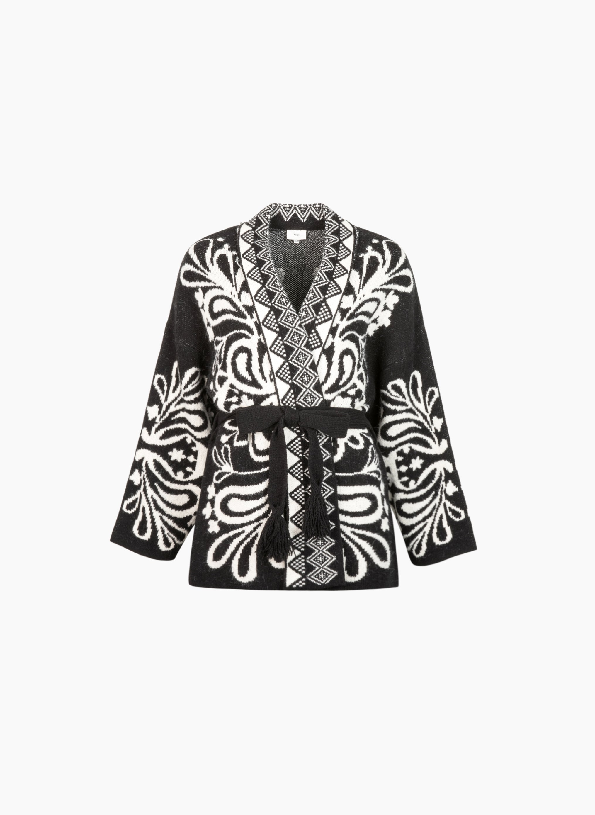 CARDIGAN VISHNOU noir