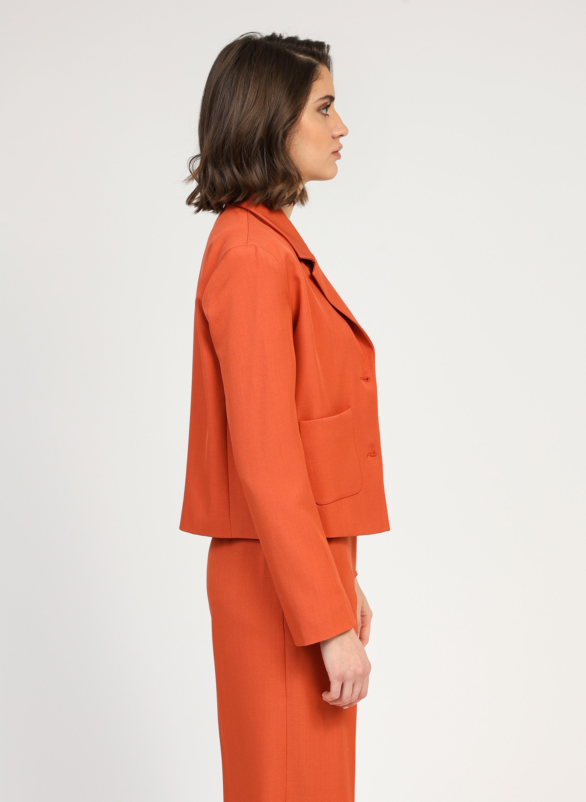 Chaqueta de terracota ZATALIA