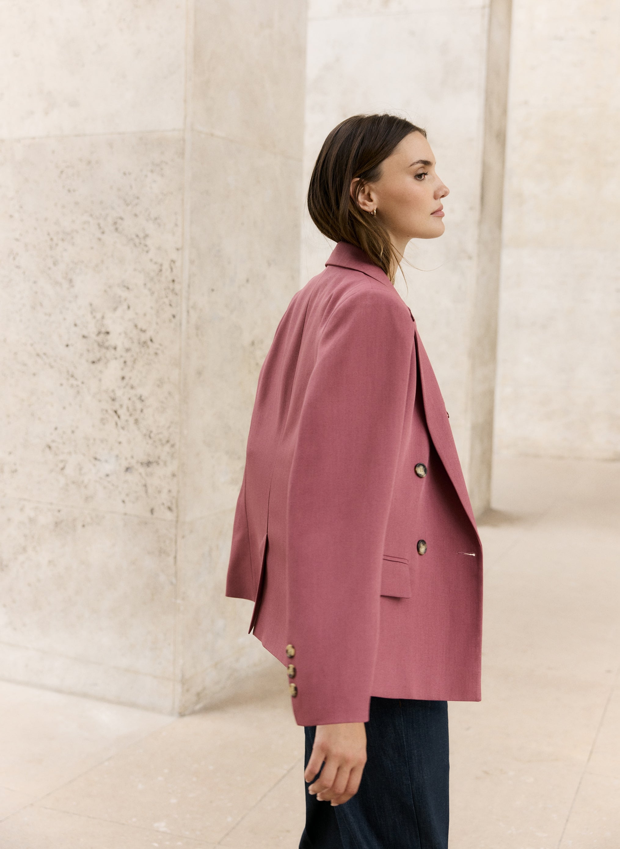 VESTE ZIGY blush