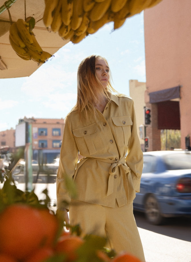 ZOALICE JACKET wheat