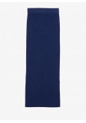 Long skirt in ribbed knitwear LACOTY Ange - 8