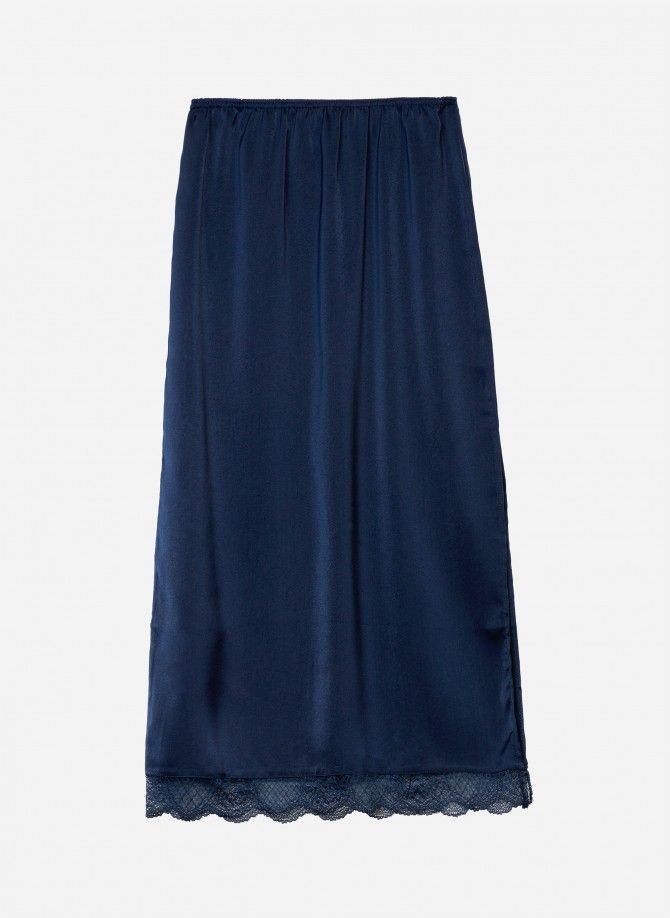 JAISONE Slit Skirt with lace Ange - 4