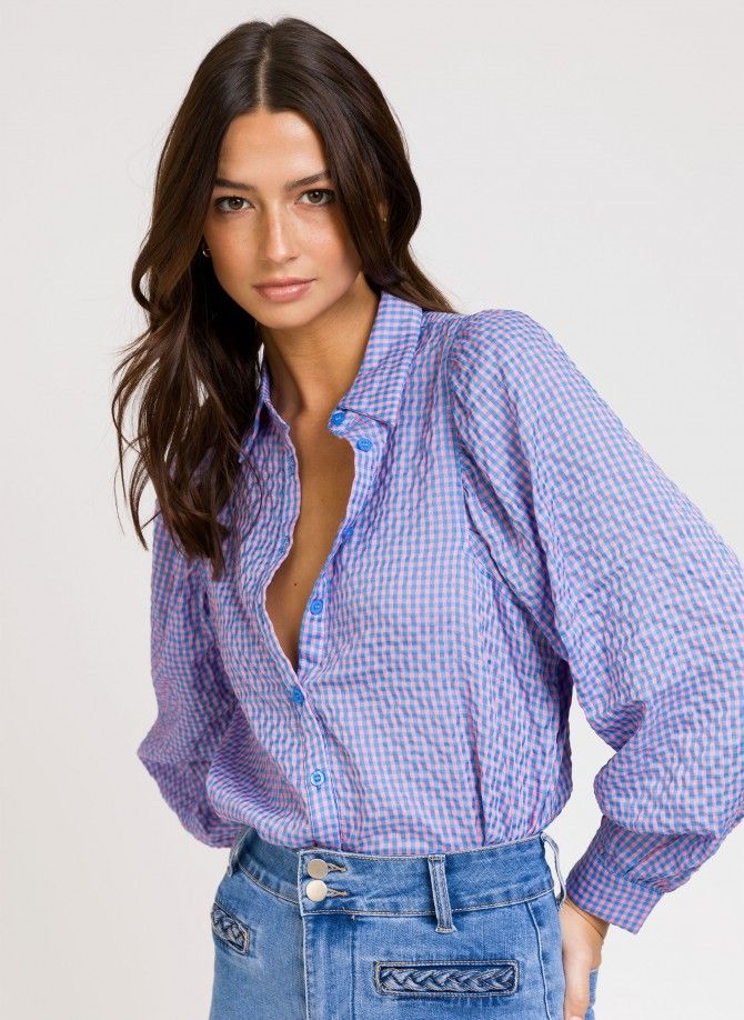 ALIENA checkered shirt