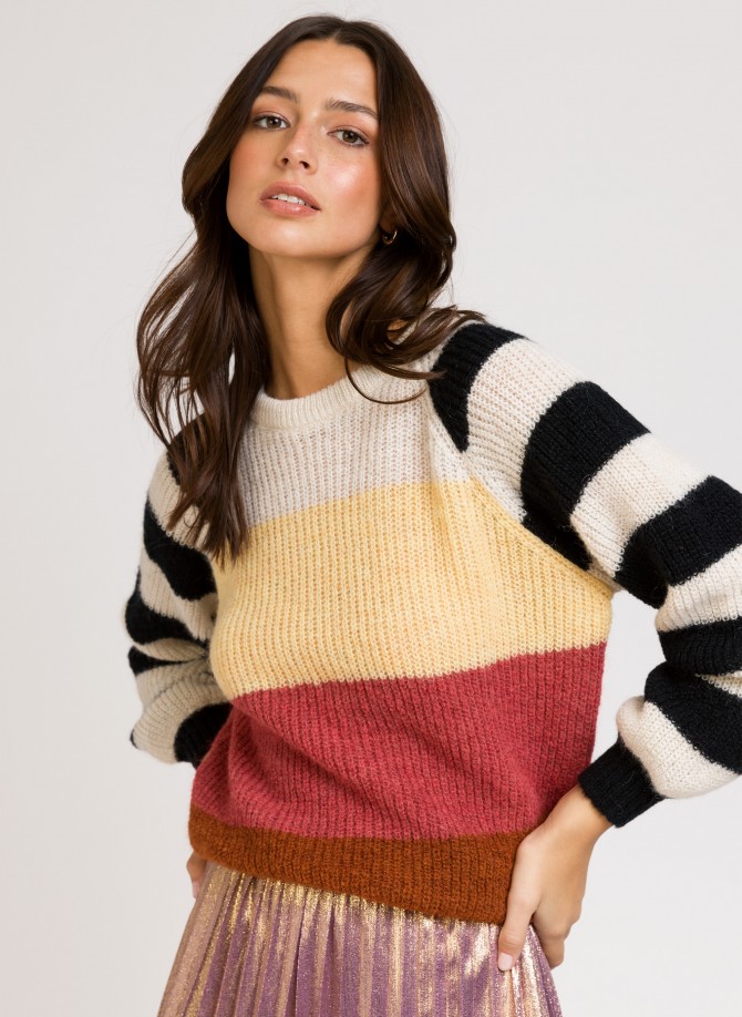 LEPATCH soft knit jumper