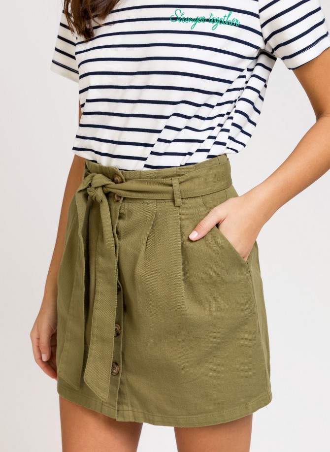 Short skirt in cotton BONNY