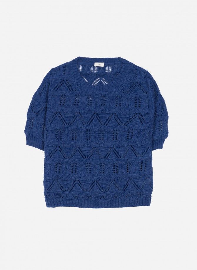 LEWINNER fancy knit sweater