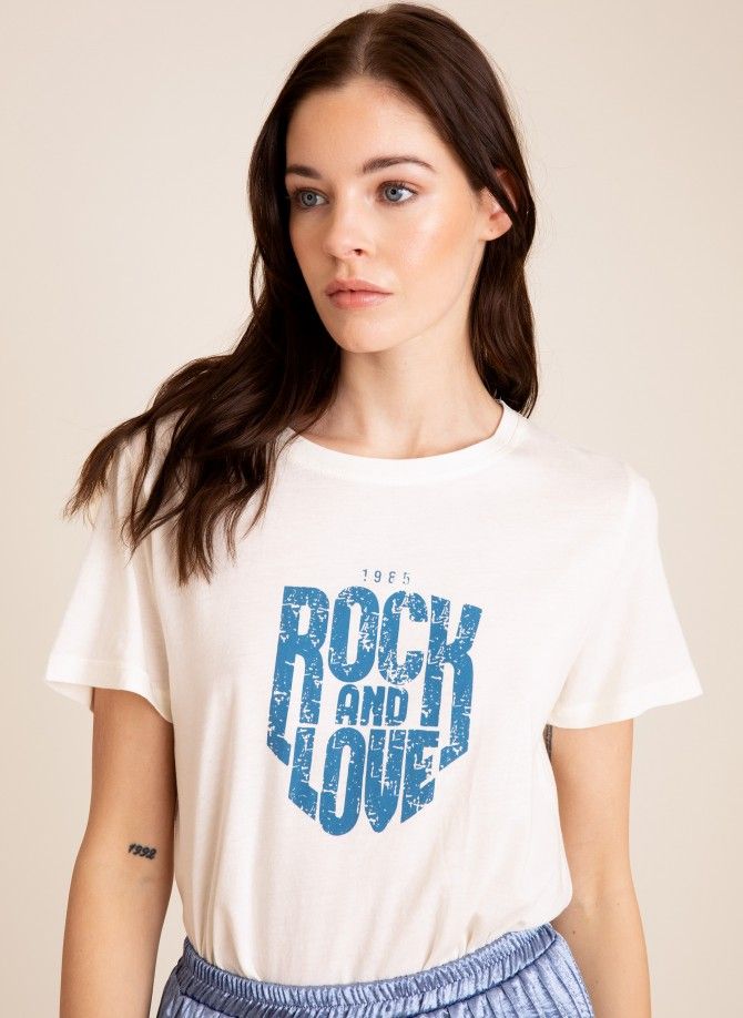 T-shirt with message TEROCK