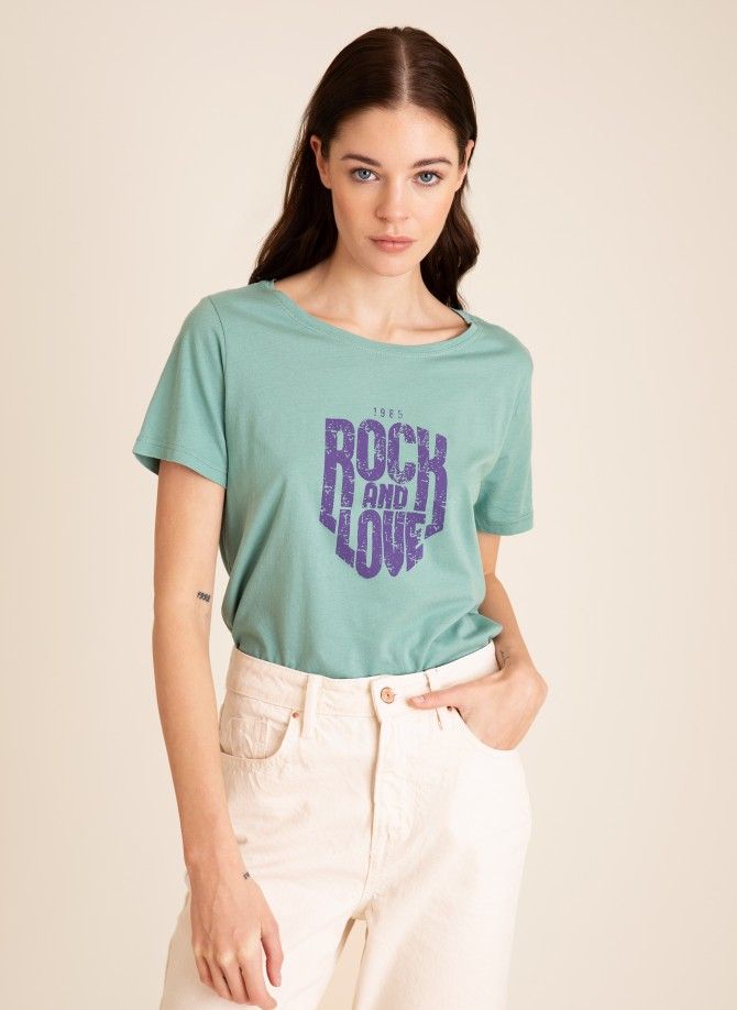 T-shirt with message TEROCK Ange - 6
