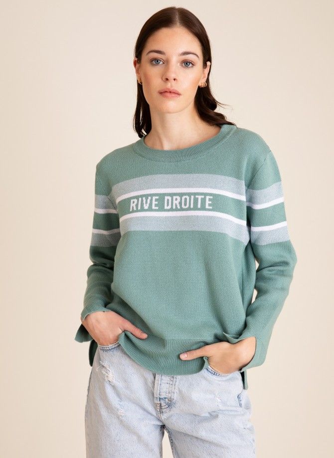Sweater with message LEMOUR