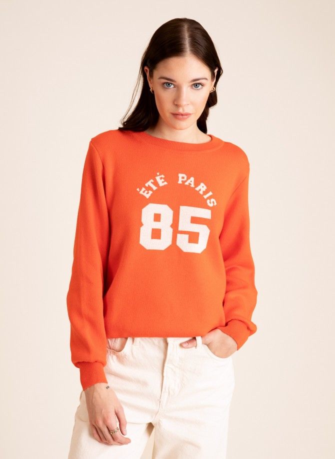 Sweater with message LETE Ange - 9