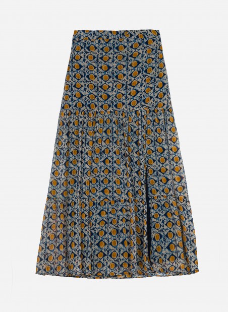 Long skirt with ruffles RENATTA Ange - 16