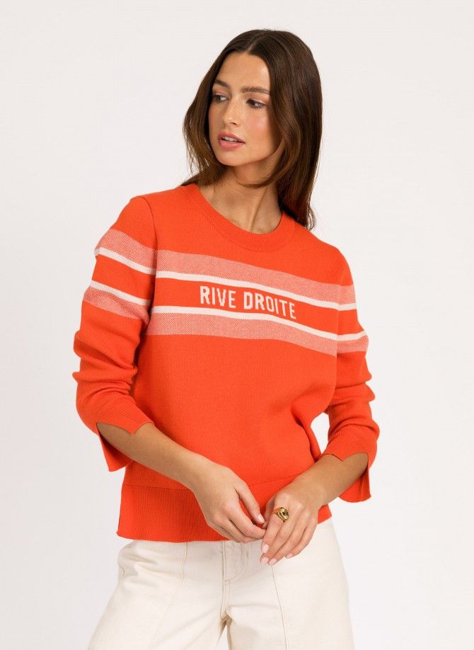 Sweater with message LEMOUR