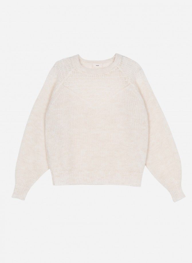 LEBONA openwork knit sweater Ange - 5