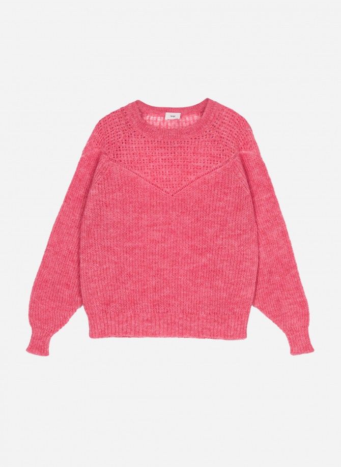 LEBONA openwork knit sweater Ange - 26