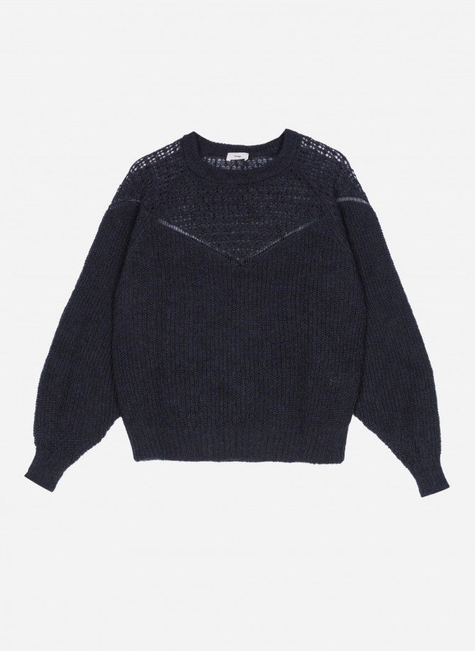 LEBONA openwork knit sweater Ange - 11